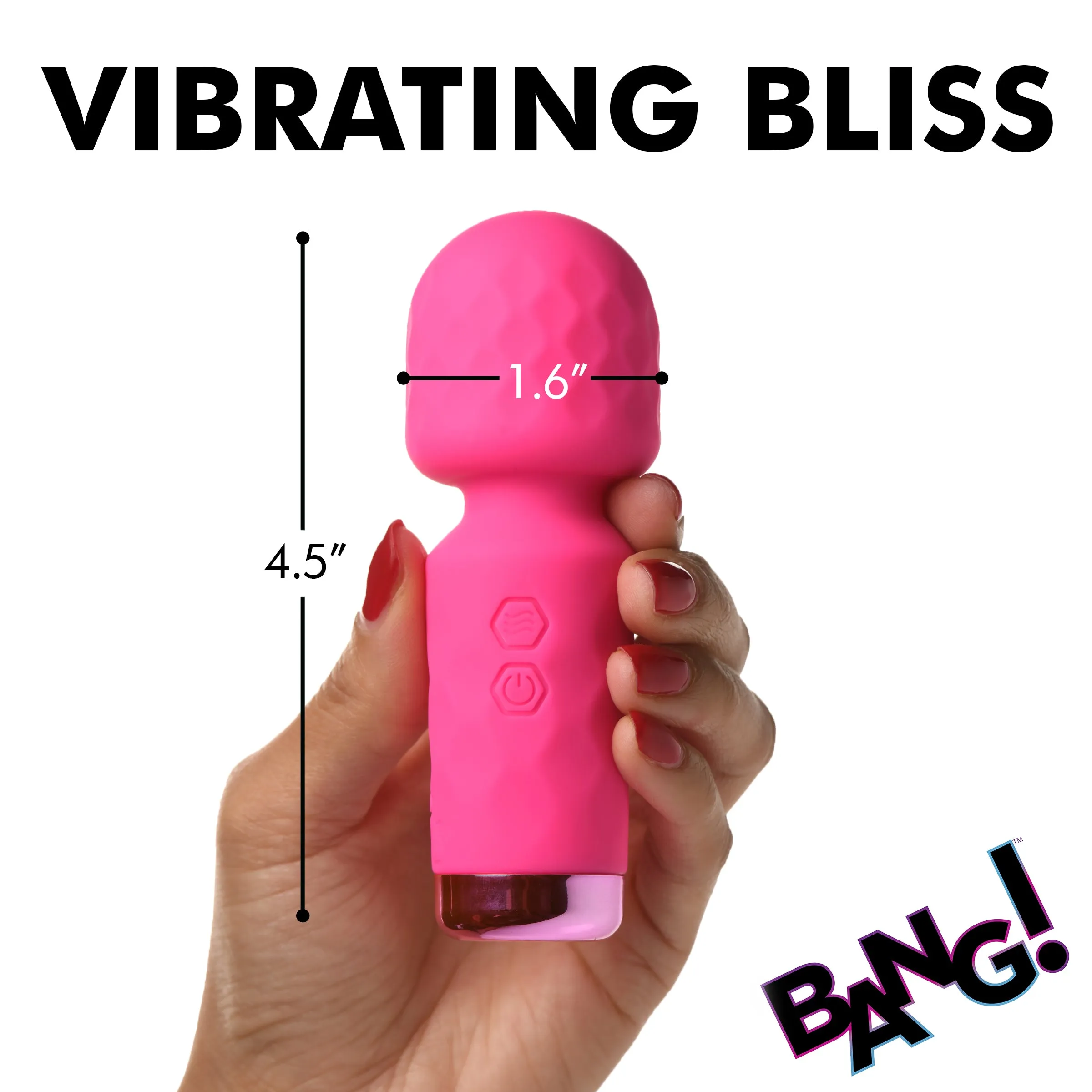 10X Mini Silicone Wand -