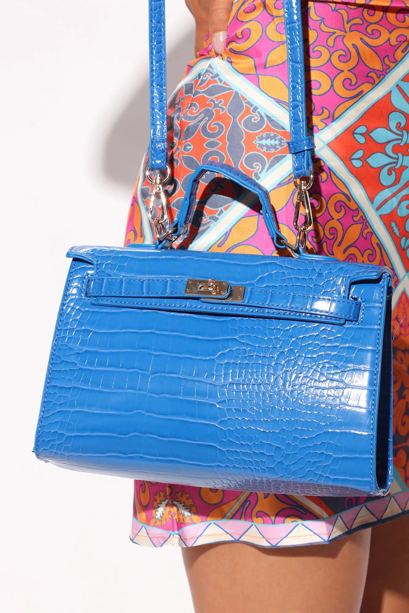 Back To Business Handbag - Blue