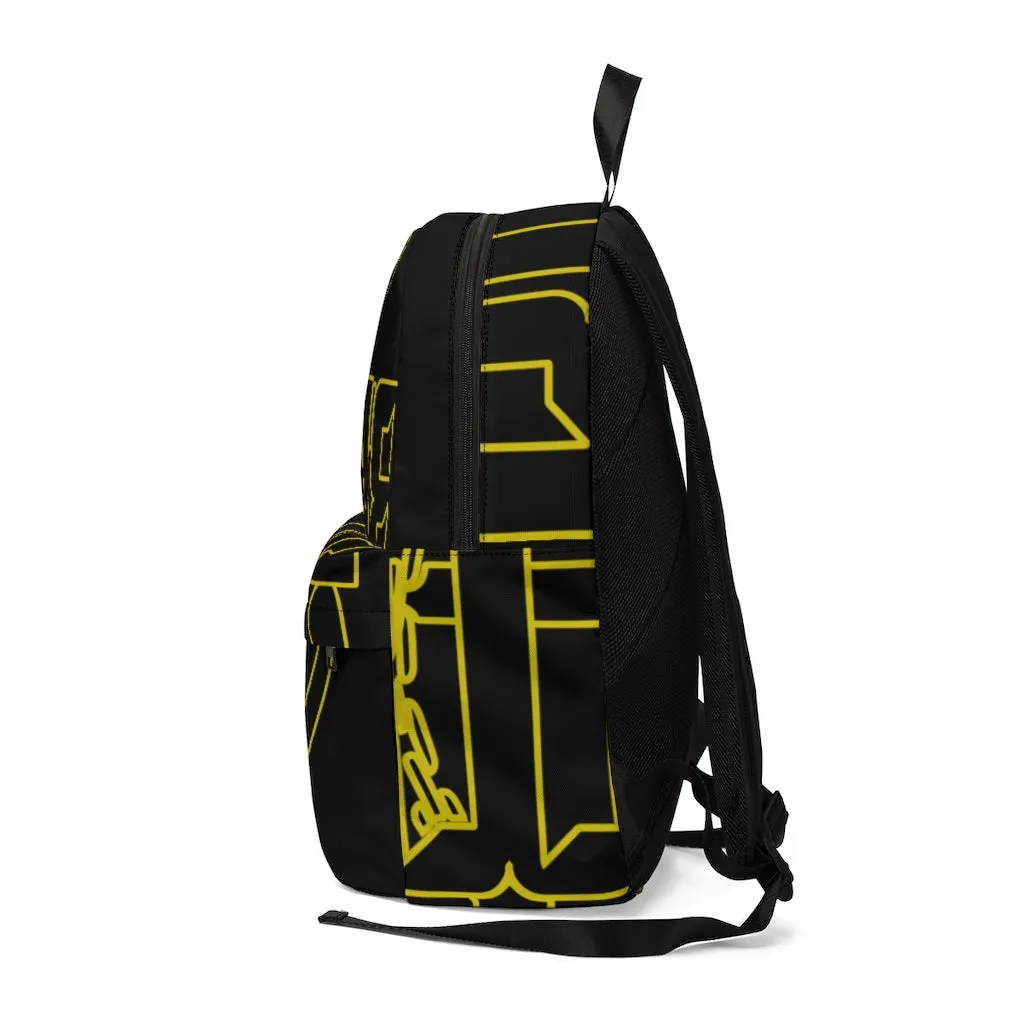 Black Logo Classic Backpack