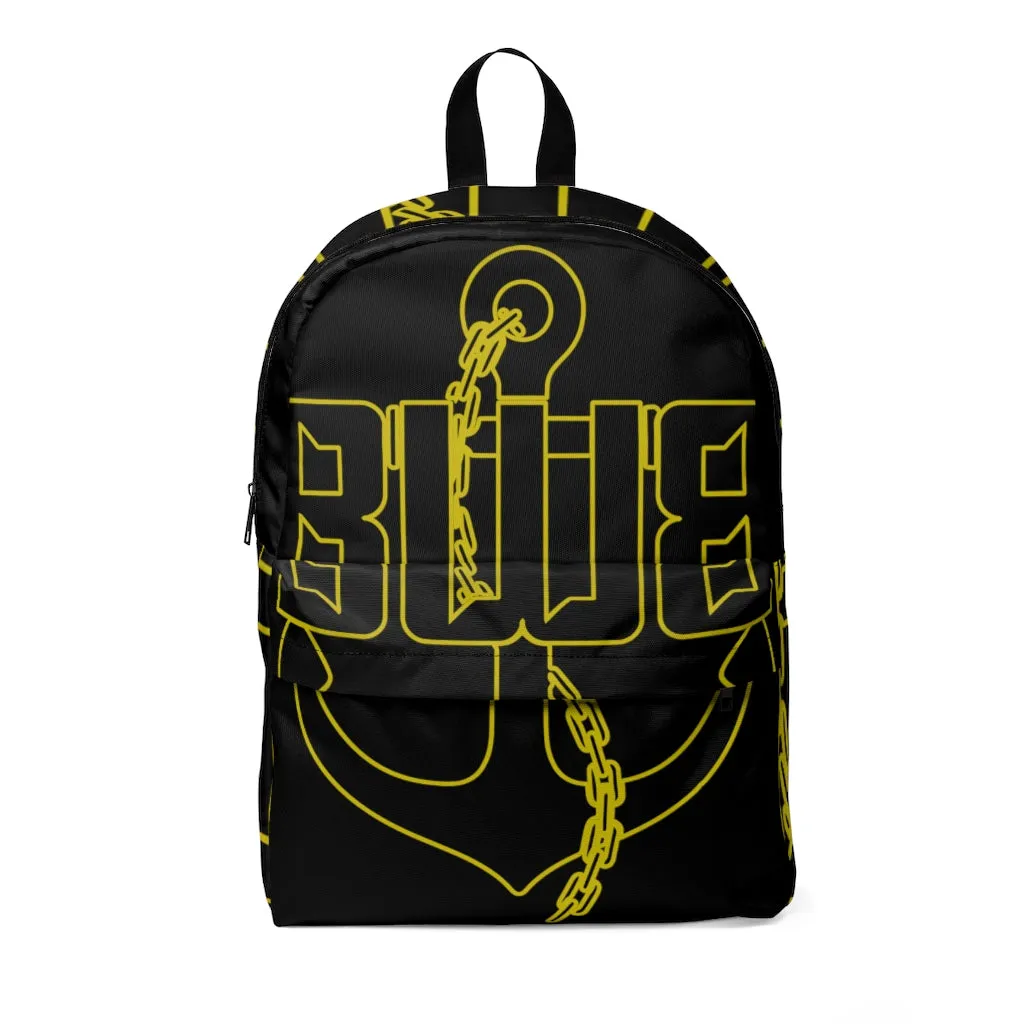 Black Logo Classic Backpack