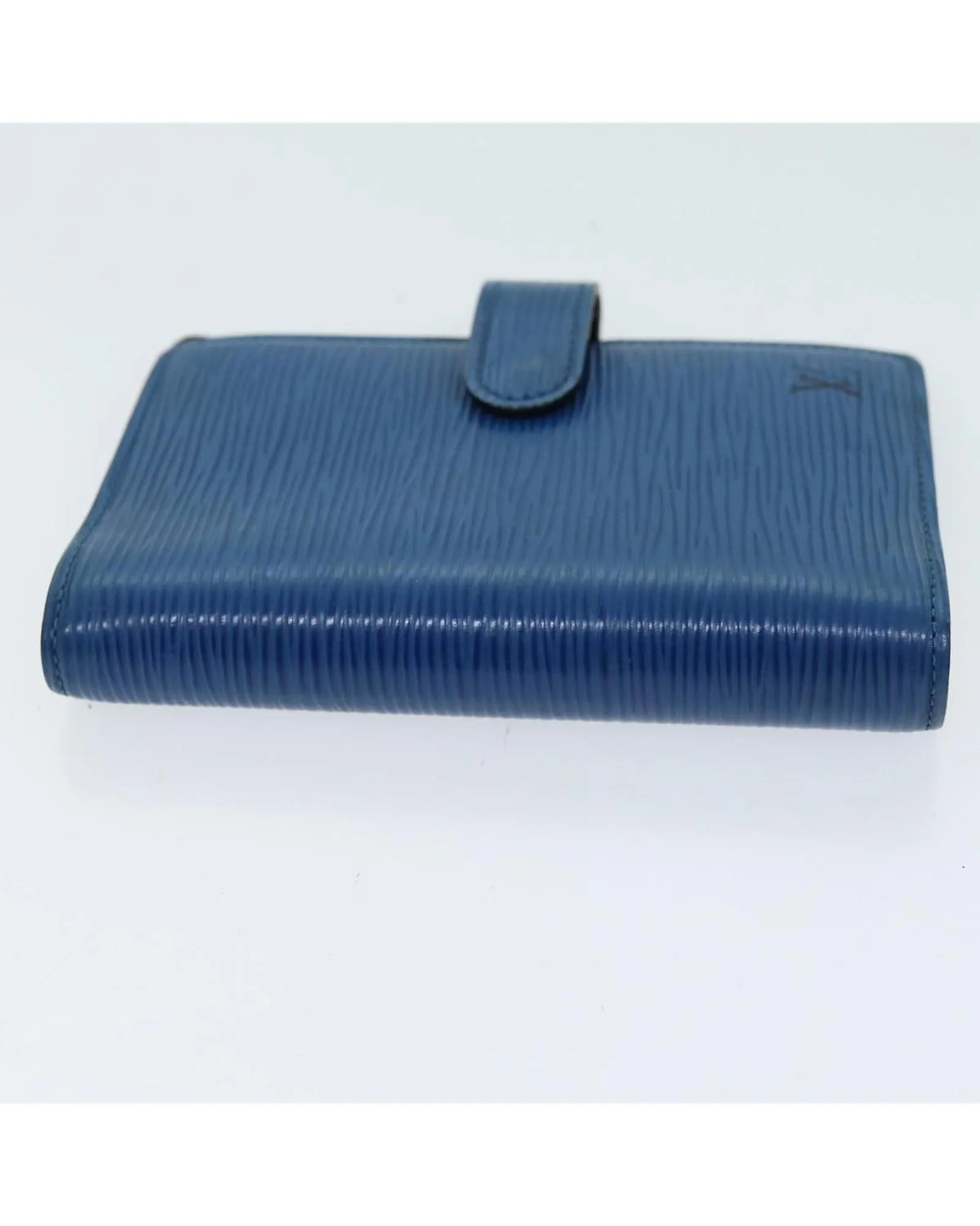 Blue Epi Leather Day Planner Cover - Small Size