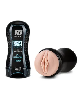 Blush M For Men Soft And Wet Pussy With Pleasure Orbs Self Lubricating Stroker