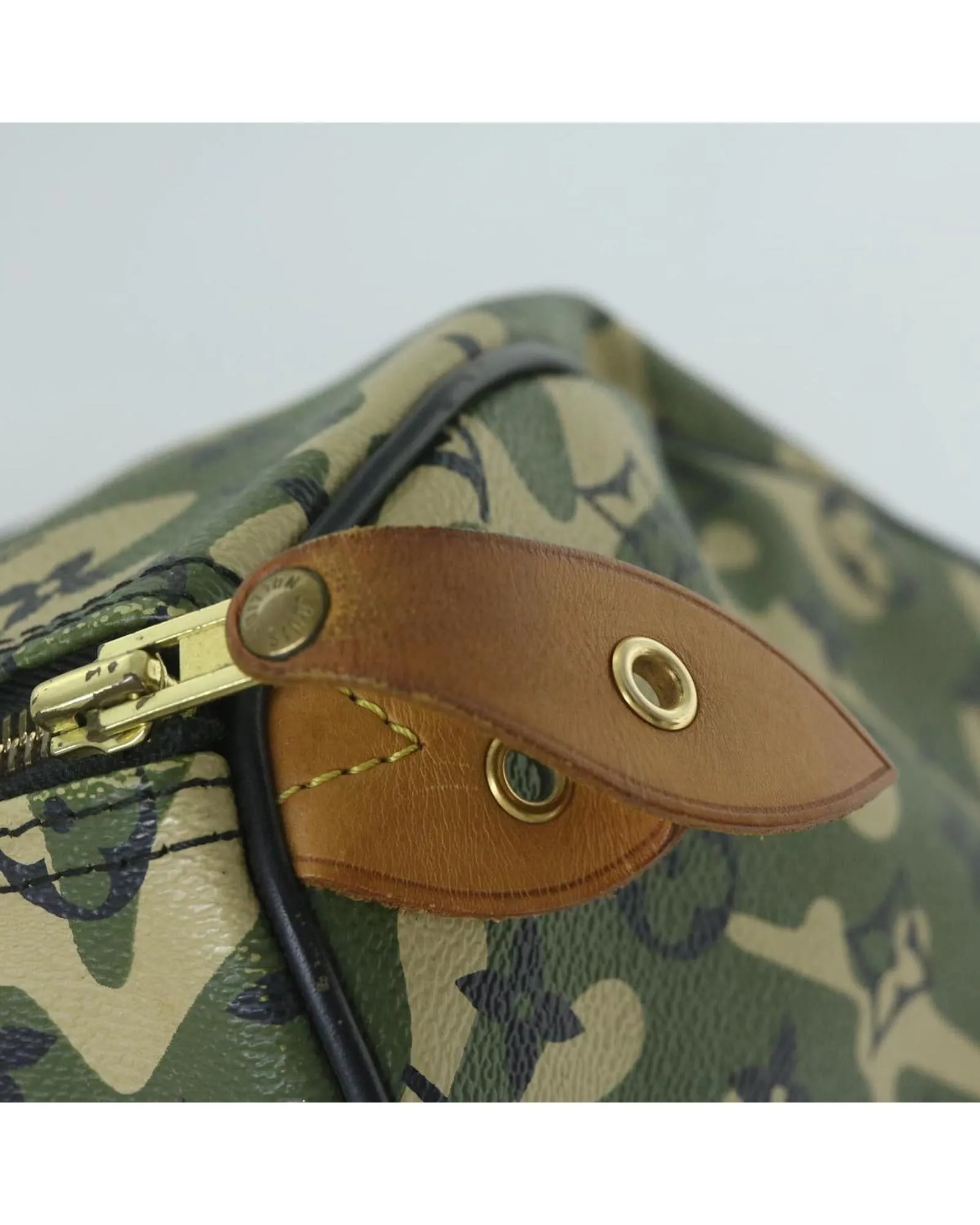 Camouflage Monogram Hand Bag with Accessories