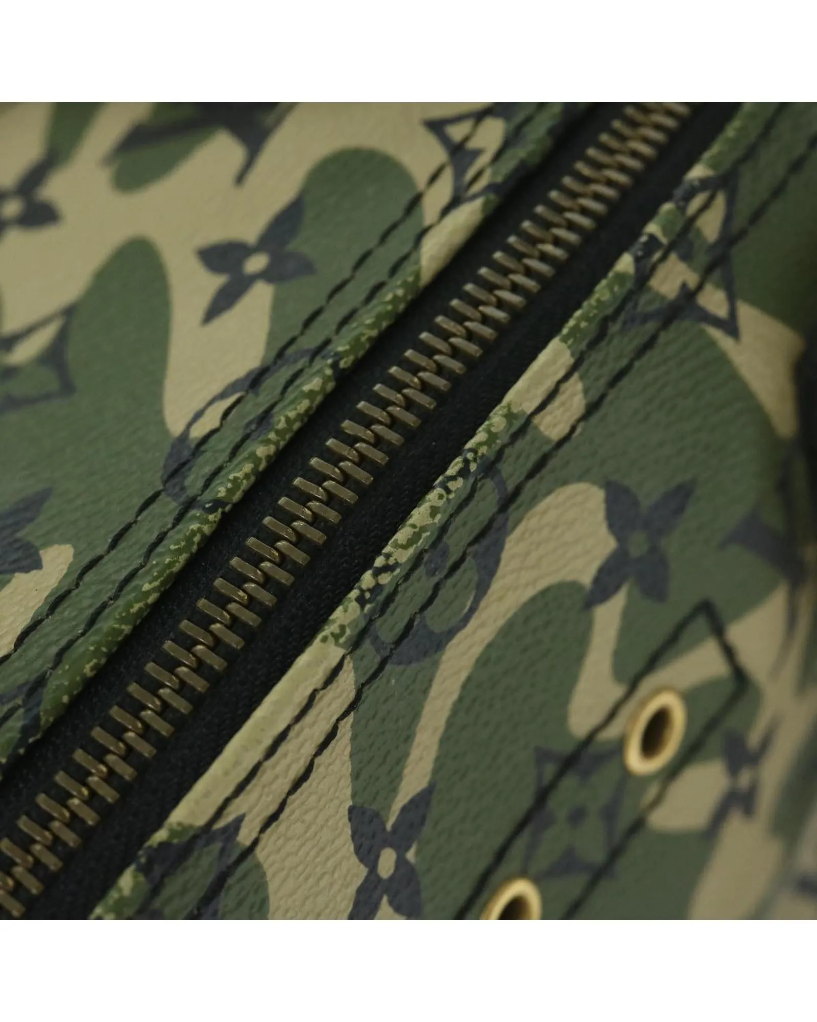 Camouflage Monogram Hand Bag with Accessories