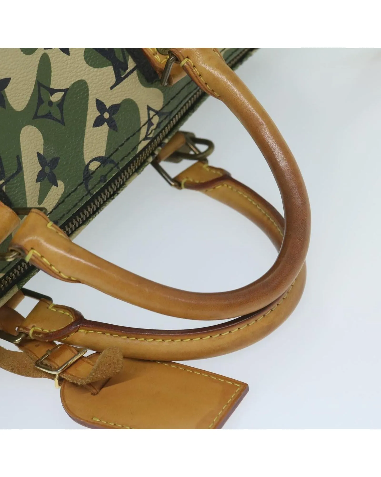 Camouflage Monogram Hand Bag with Accessories