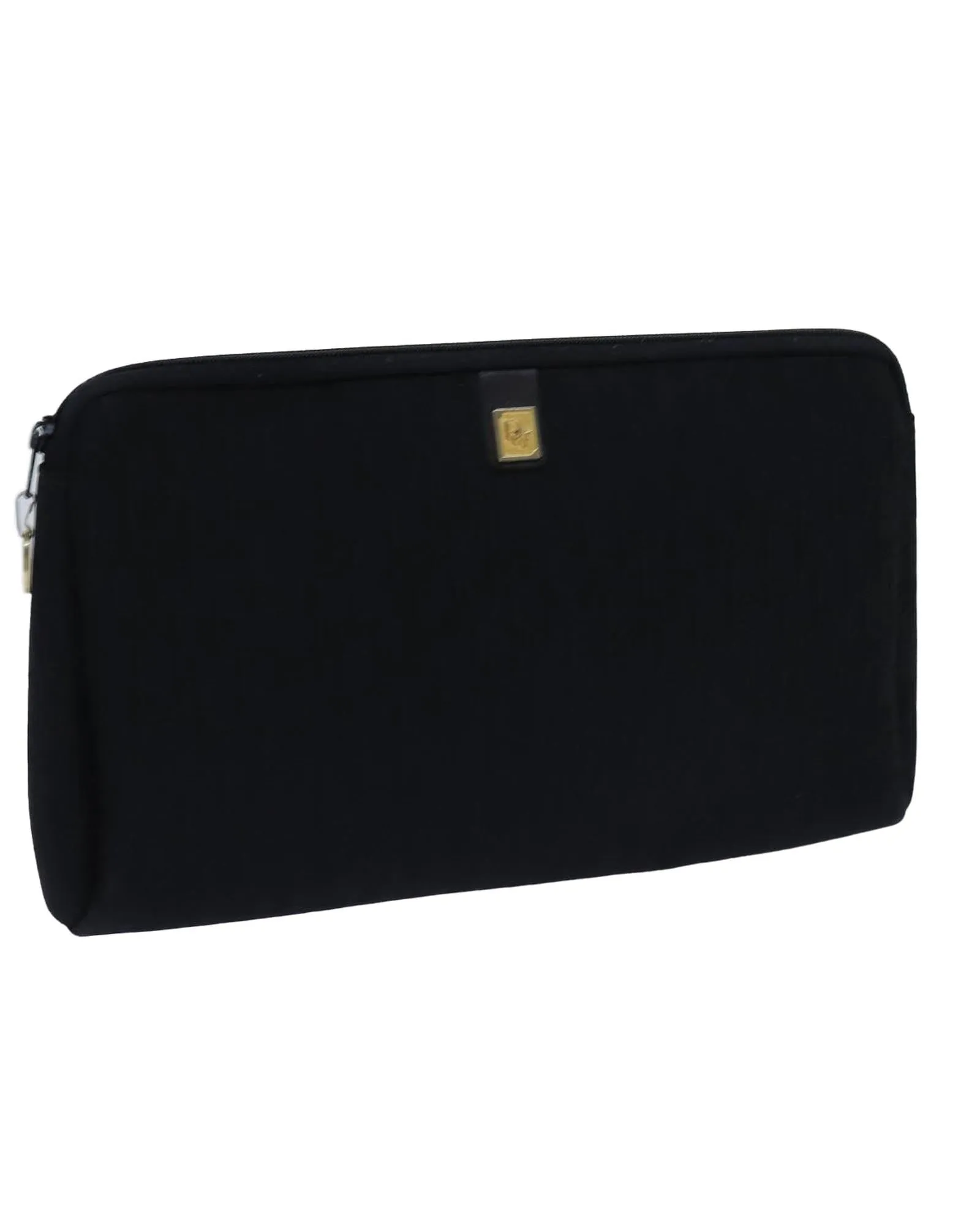 Canvas Clutch Bag in Black by Christian Dior