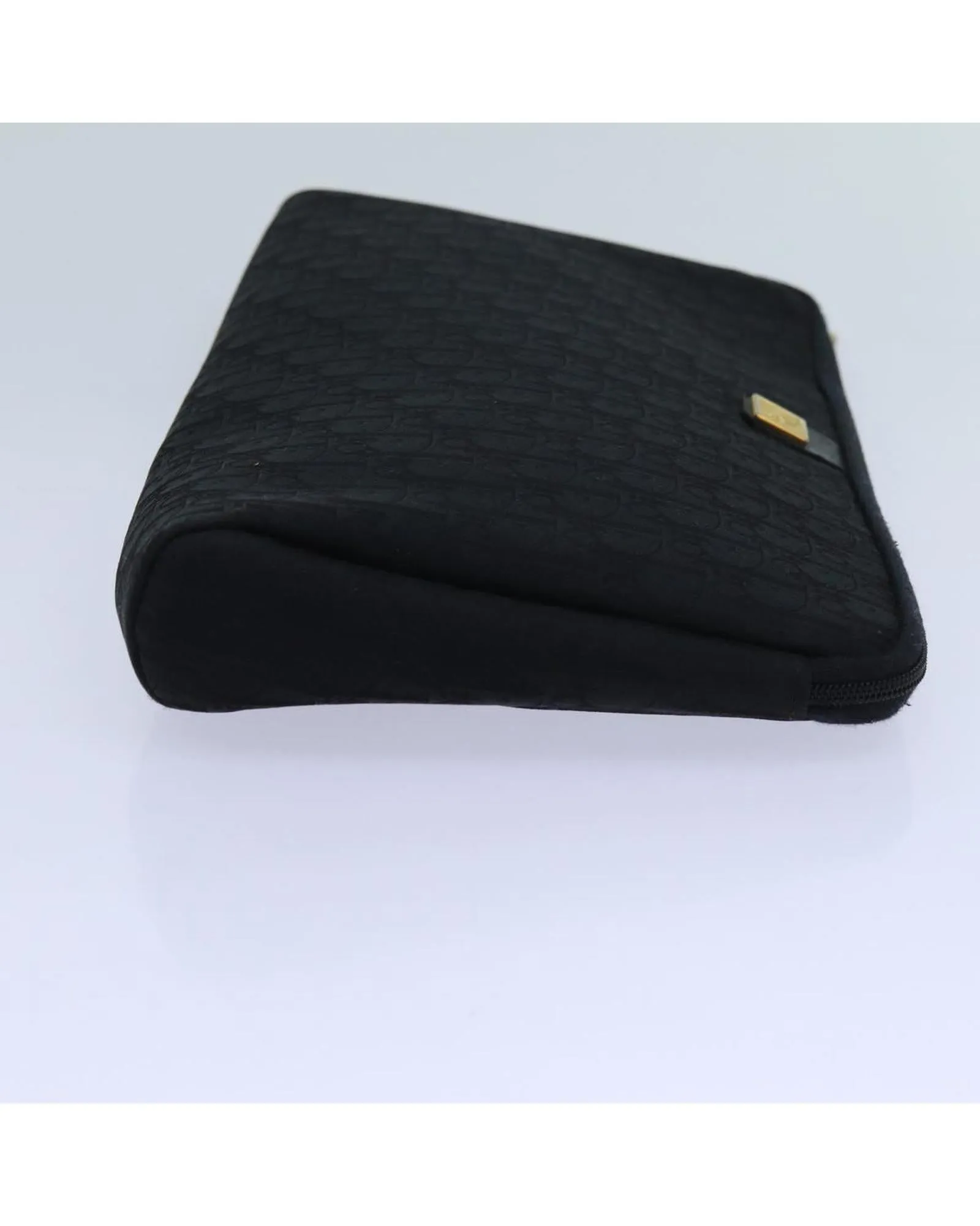 Canvas Clutch Bag in Black by Christian Dior