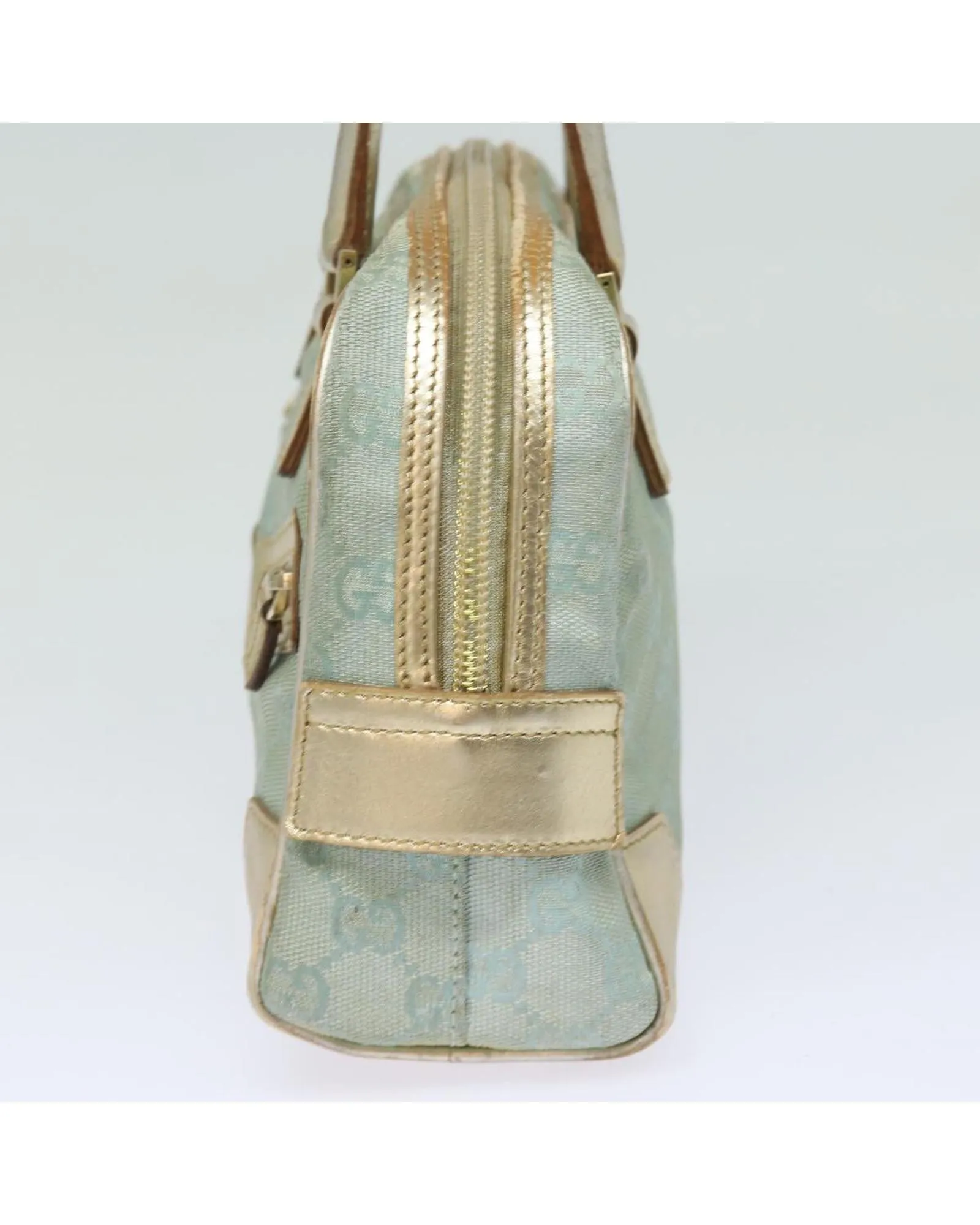 Canvas Hand Bag - Light Blue