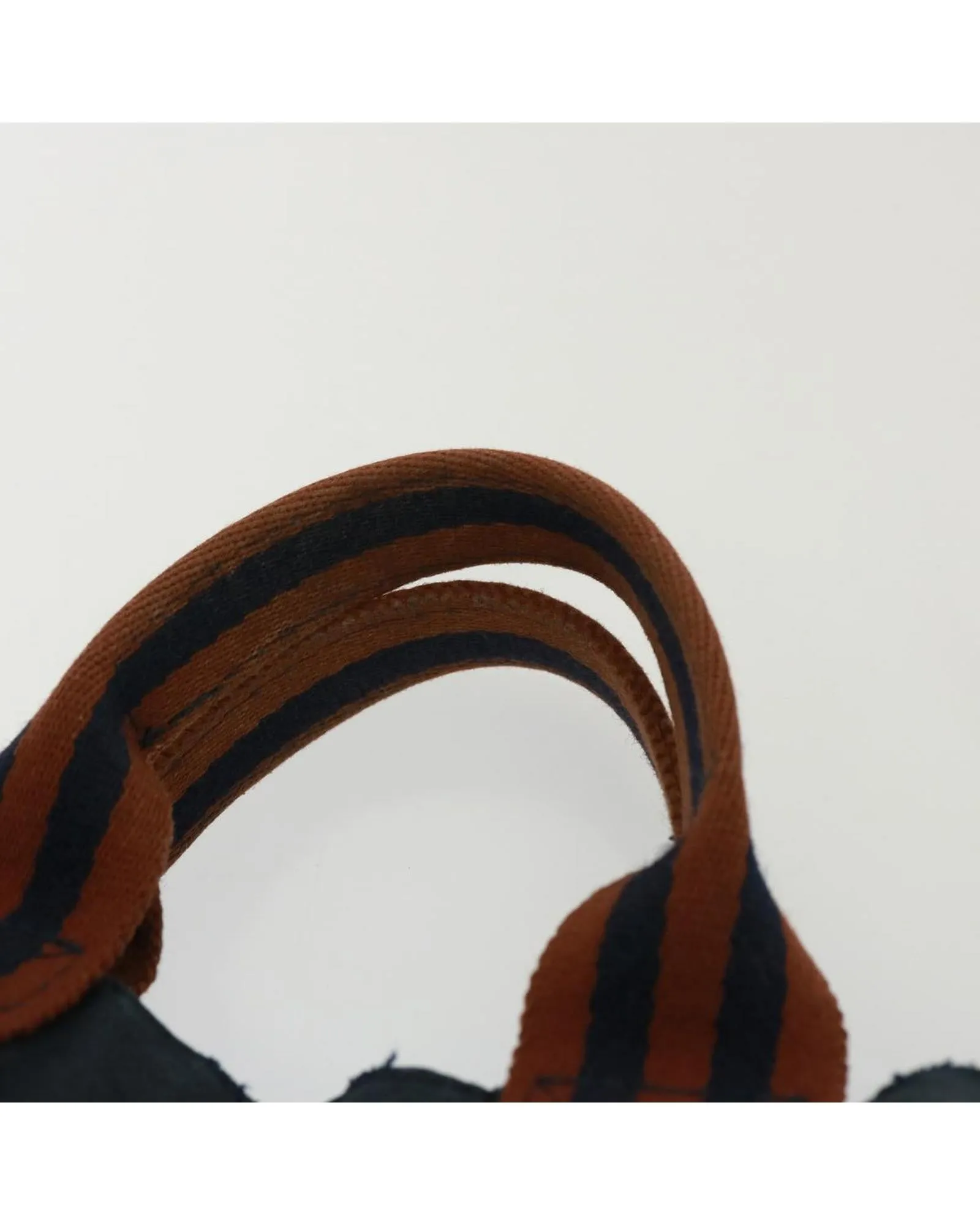 Canvas Hand Bag with Handle Drop and Multiple Pockets