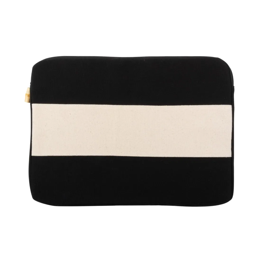 Canvas Laptop Case, Black
