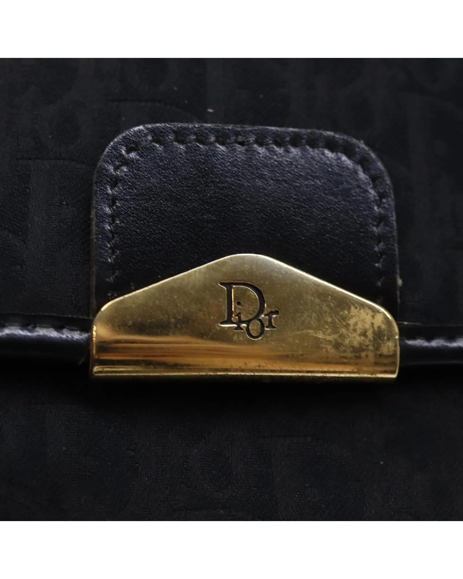 Canvas Shoulder Bag with Shoulder Drop by Christian Dior - France