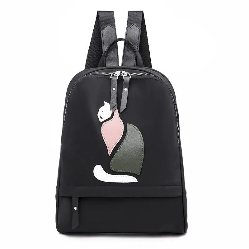 Cartoon Printing Casual School Bags For Girls