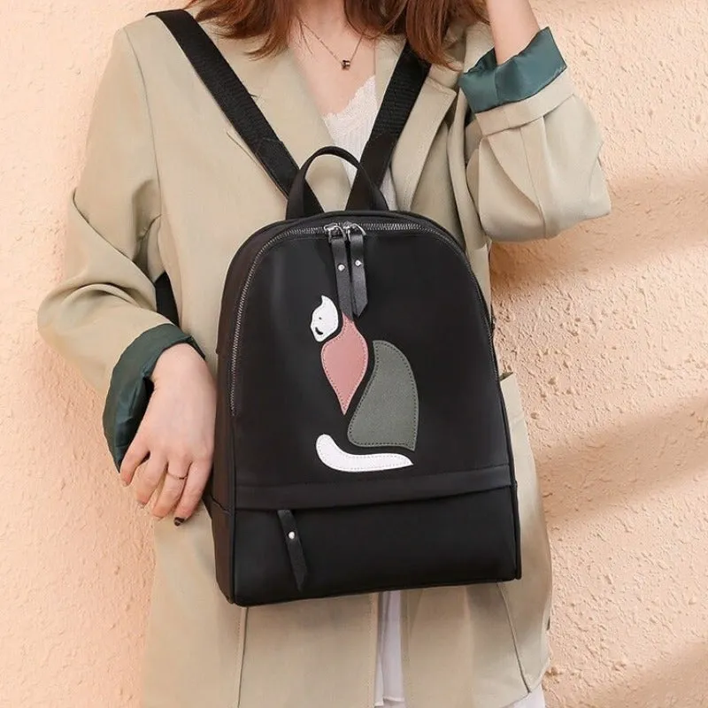 Cartoon Printing Casual School Bags For Girls