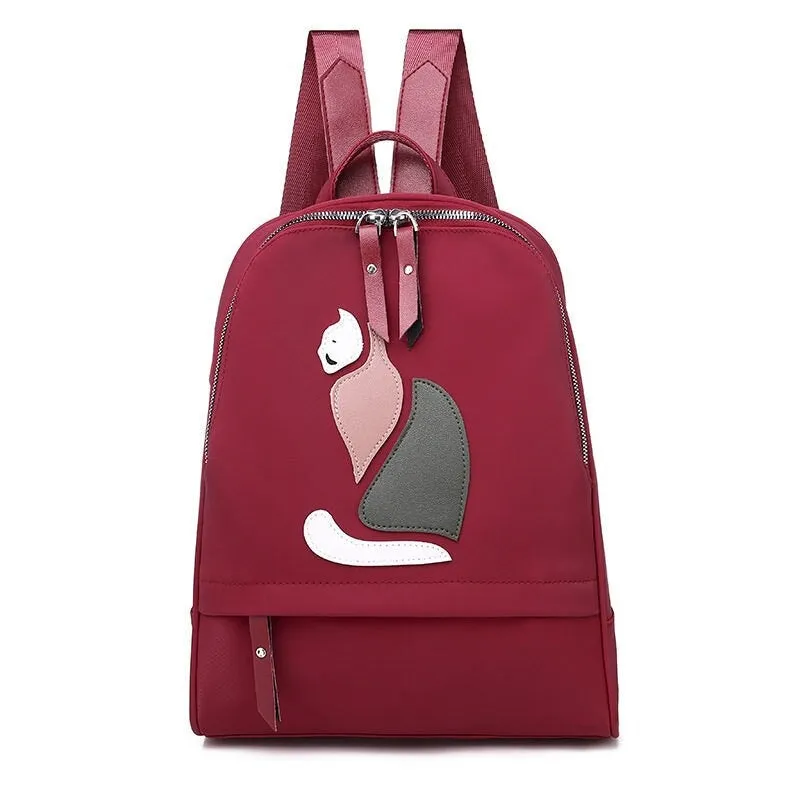 Cartoon Printing Casual School Bags For Girls