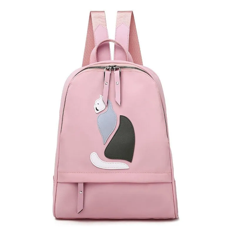 Cartoon Printing Casual School Bags For Girls