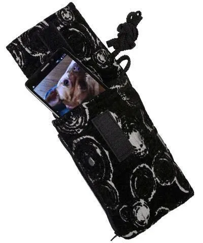 Cell Phone Purse - Wicker Basket in Black