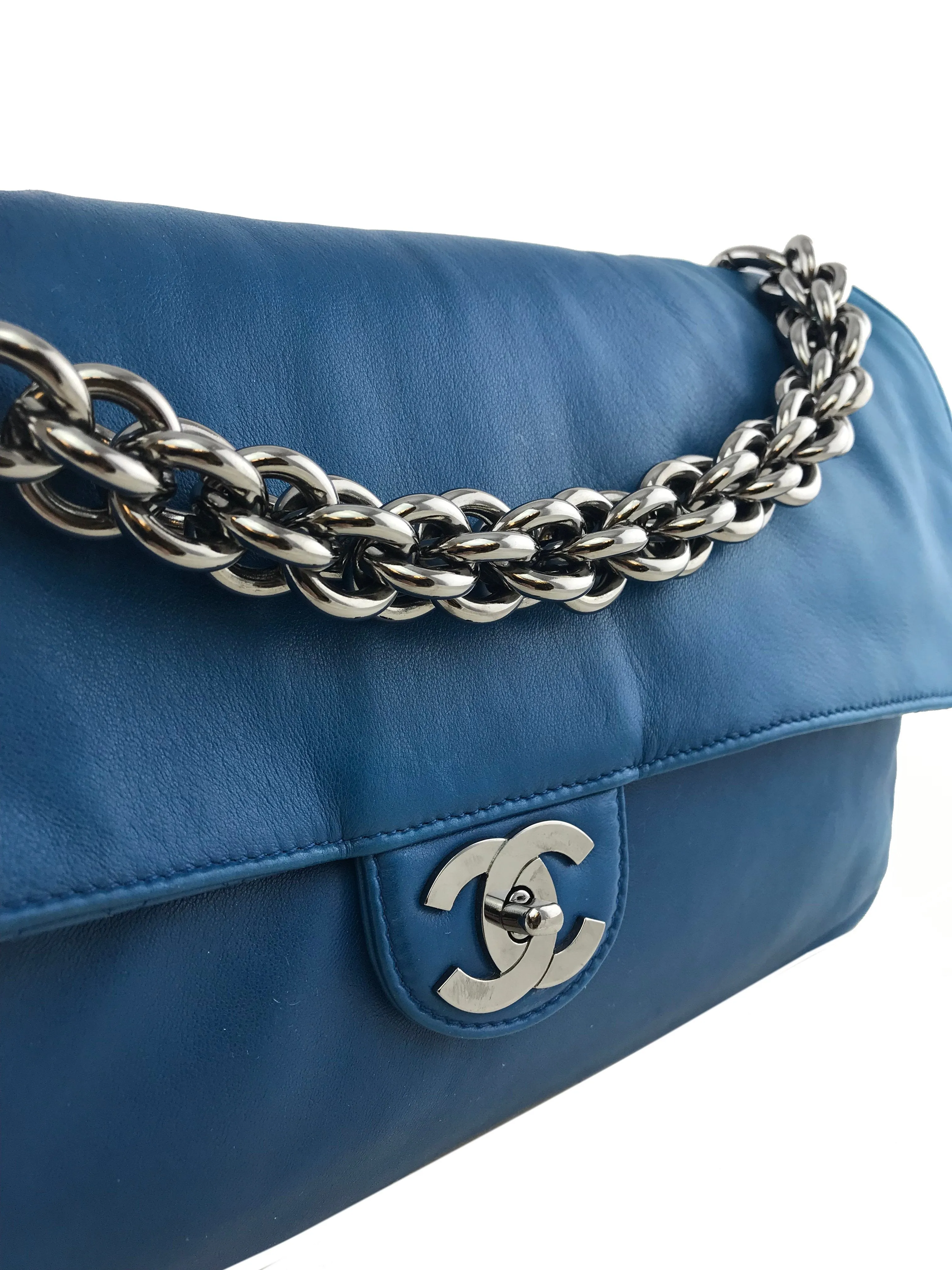 CL Soft and Chain Large Flap Bag