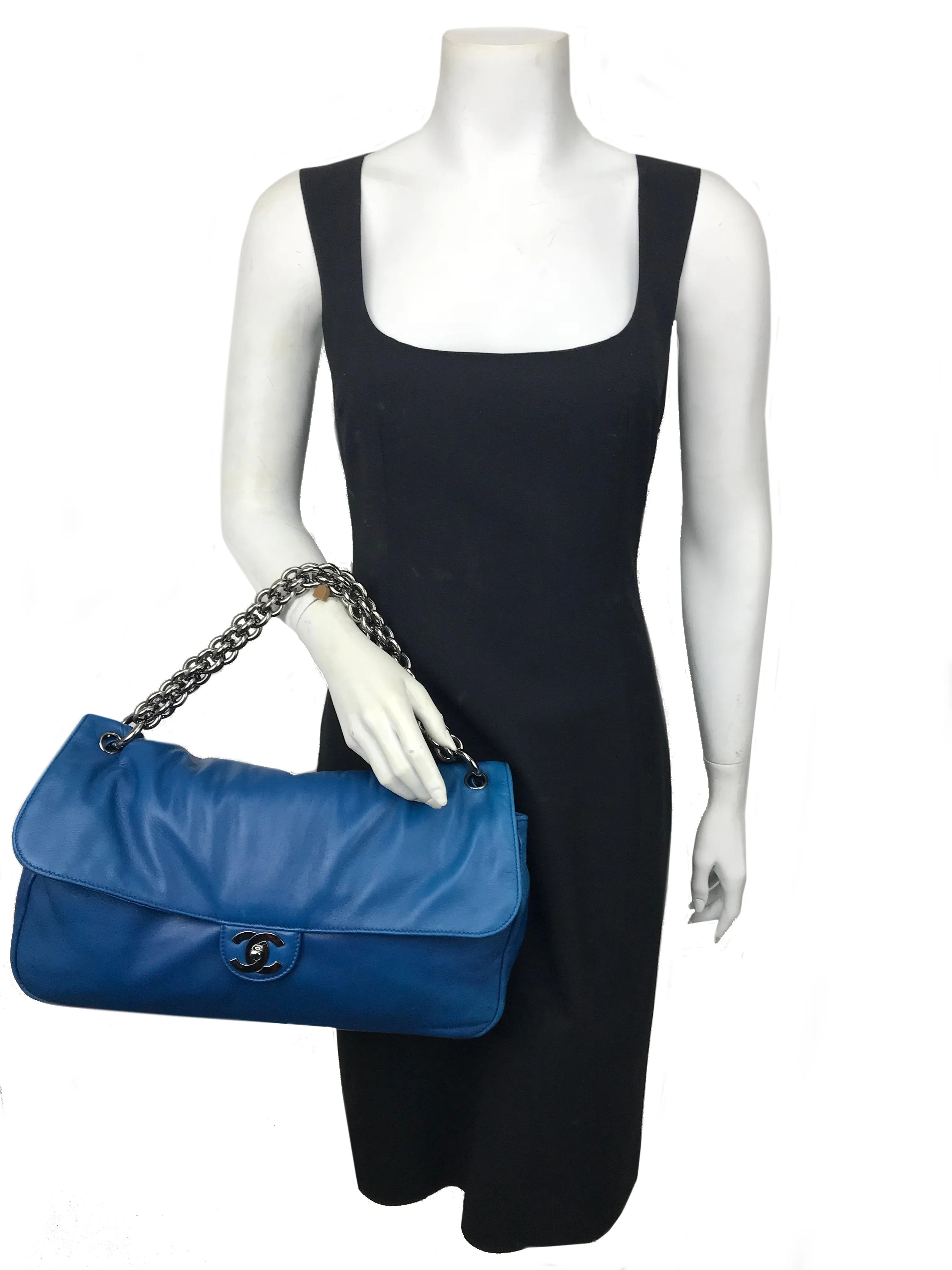 CL Soft and Chain Large Flap Bag