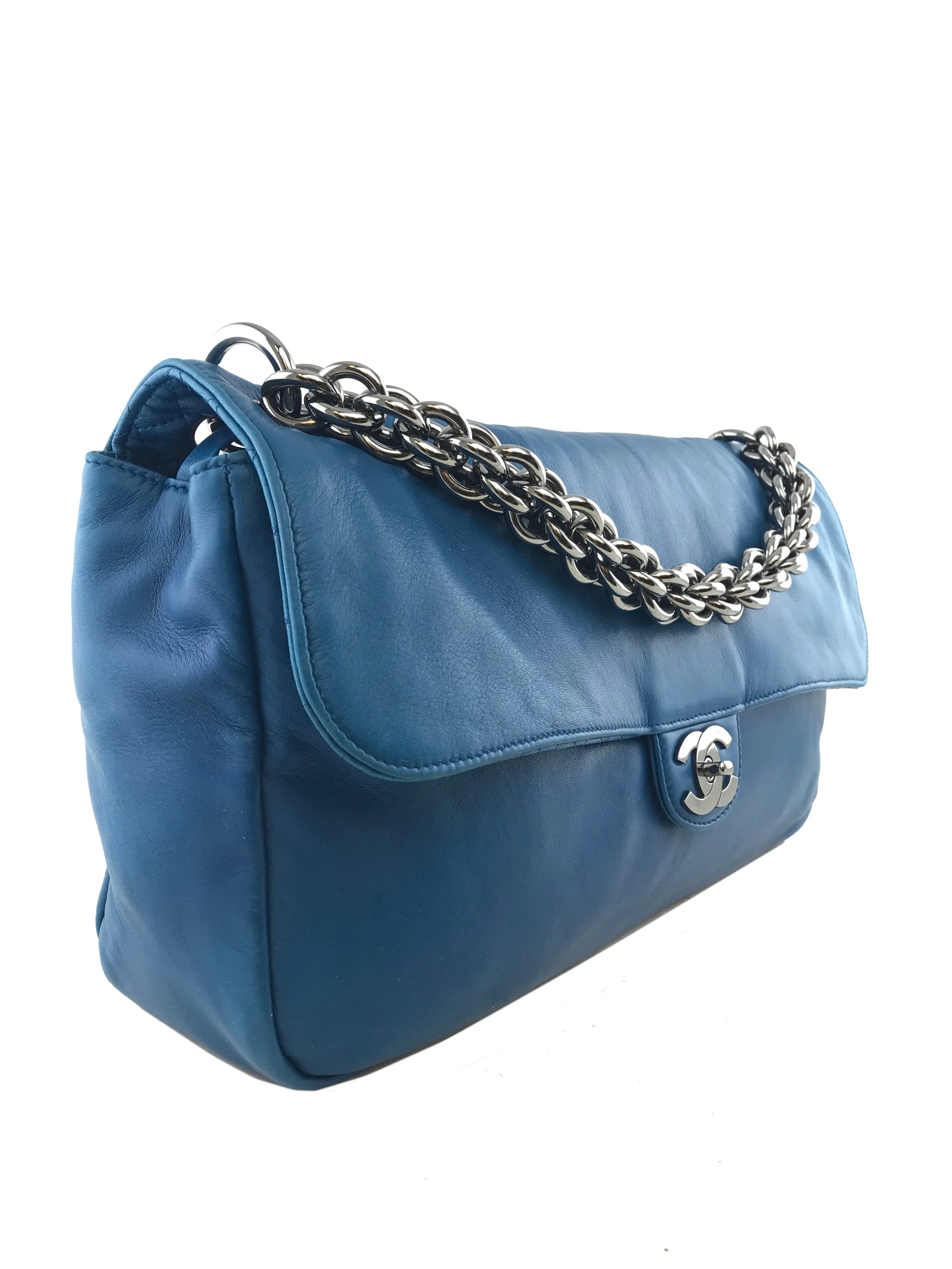 CL Soft and Chain Large Flap Bag