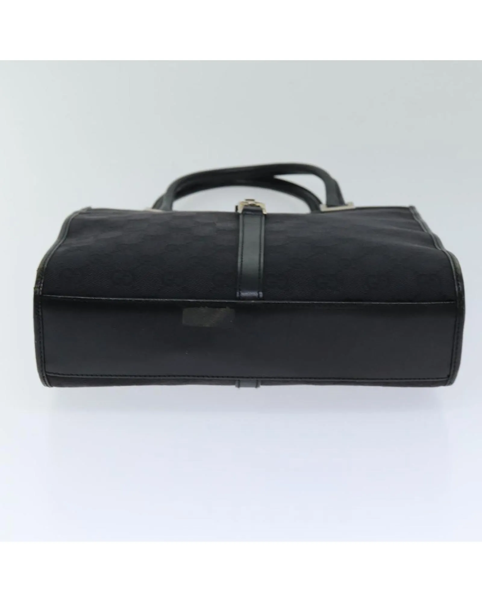 Classic GG Canvas Hand Bag in Black