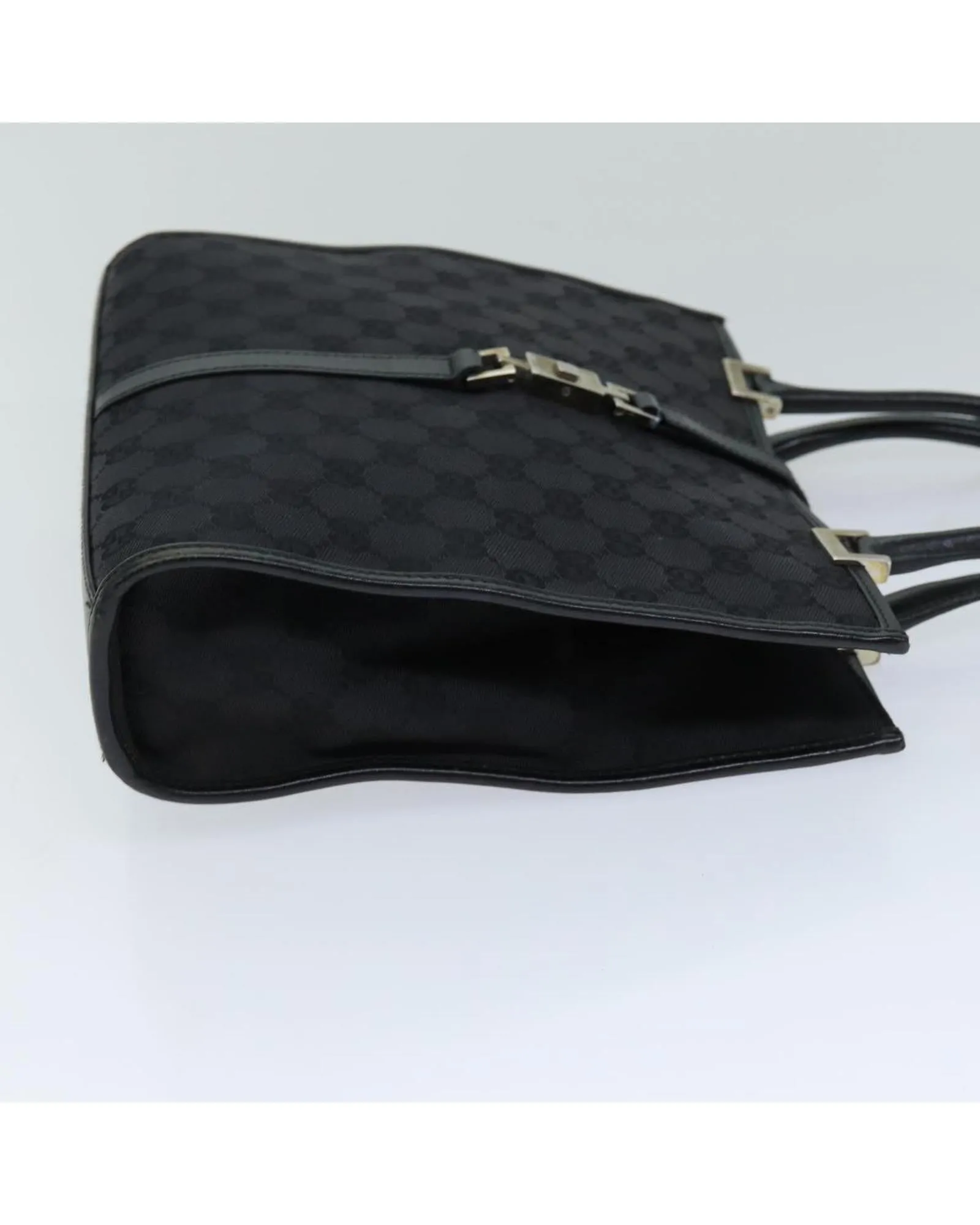 Classic GG Canvas Hand Bag in Black