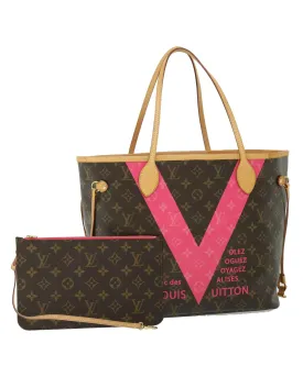 Classic Monogram Tote Bag with Pouch and Dust Bag
