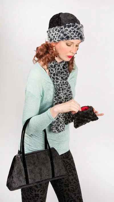 Coin Purse & Cosmetic Bag - Luxury Faux Fur in Dream (Limited Availability)