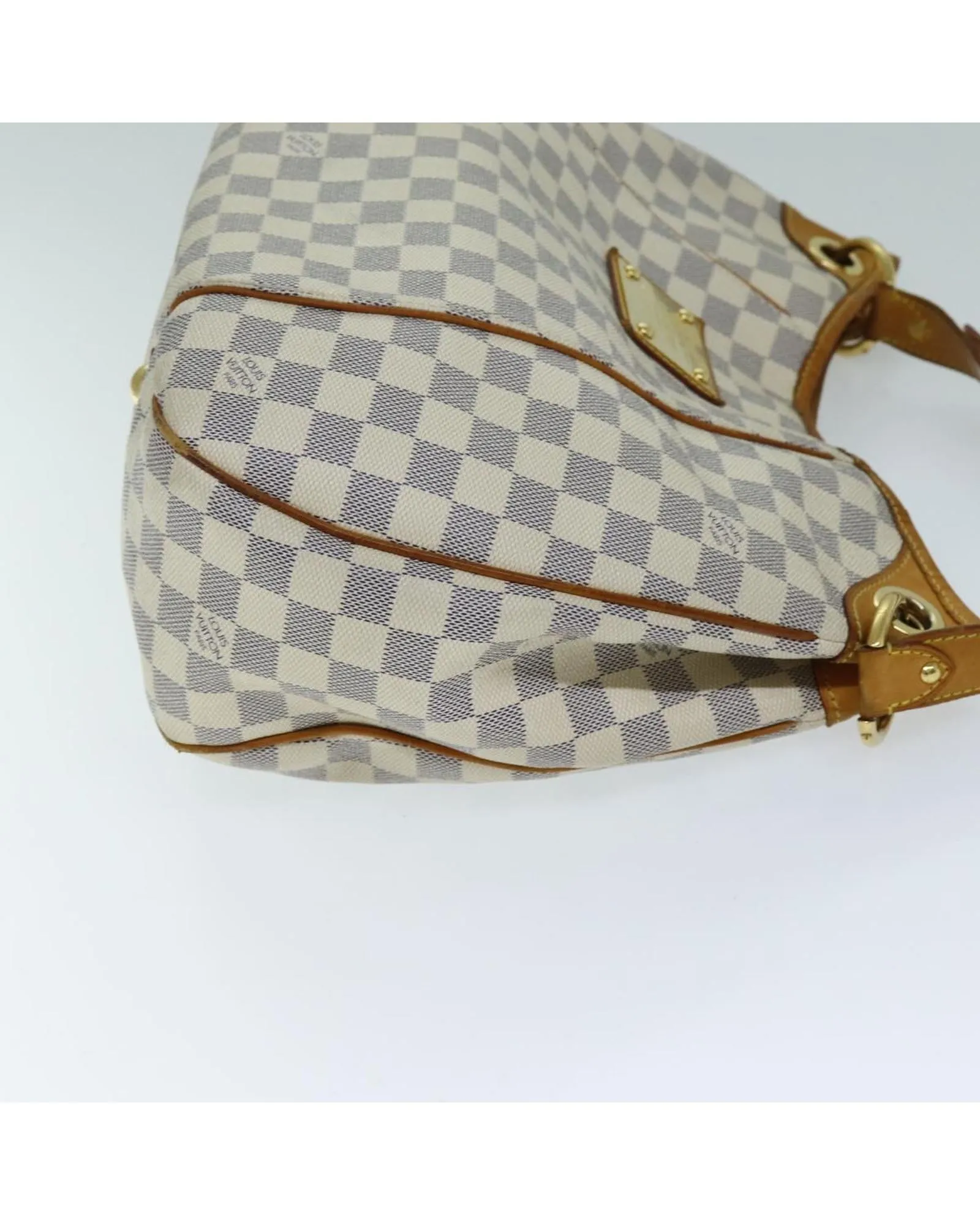 Damier Azur GM Shoulder Bag with Shoulder Drop