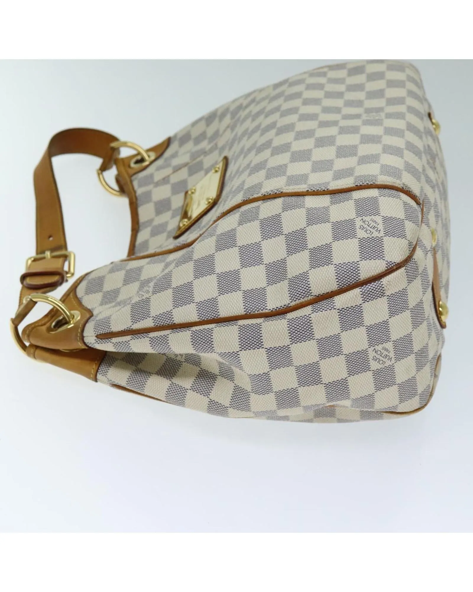 Damier Azur GM Shoulder Bag with Shoulder Drop