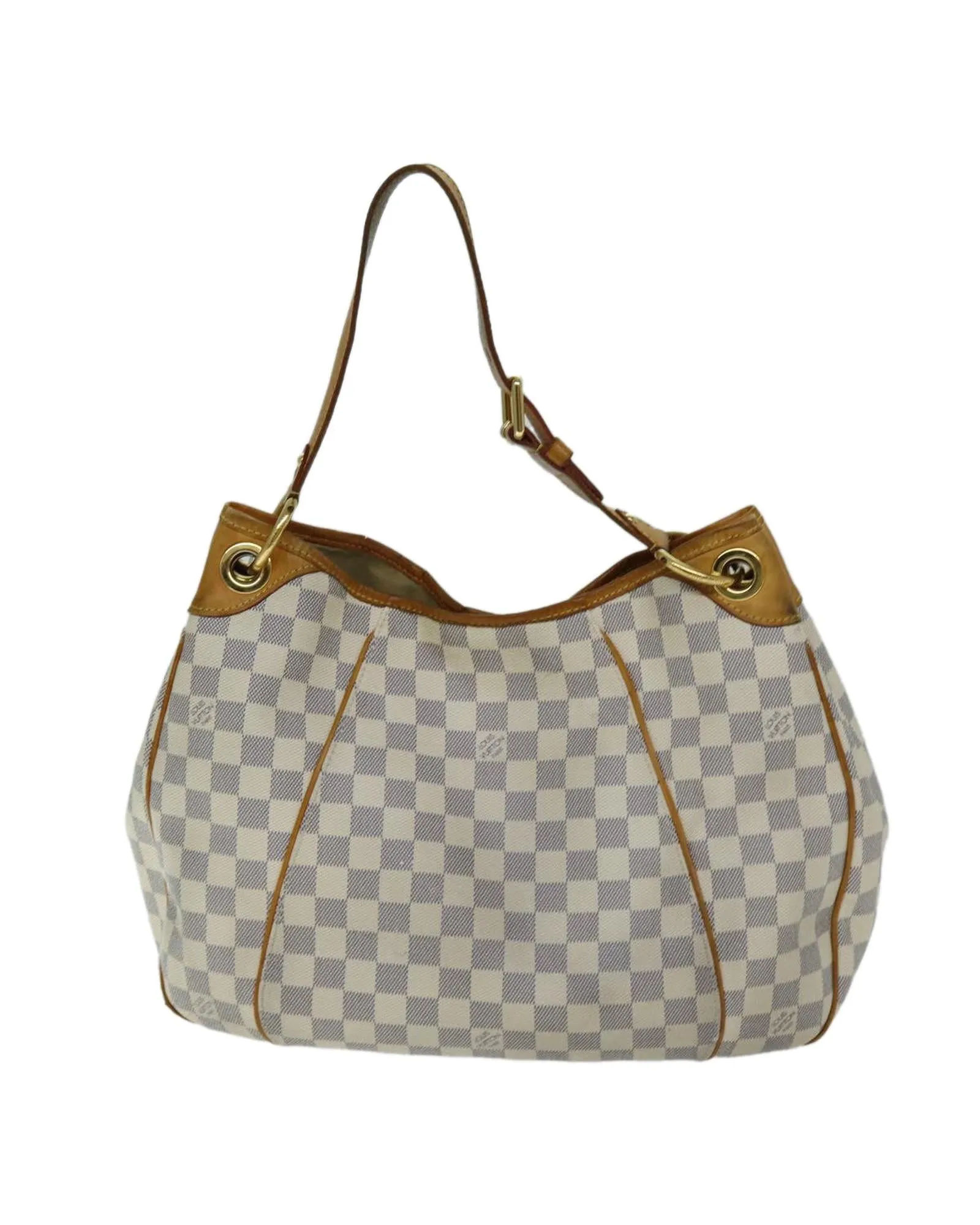 Damier Azur GM Shoulder Bag with Shoulder Drop