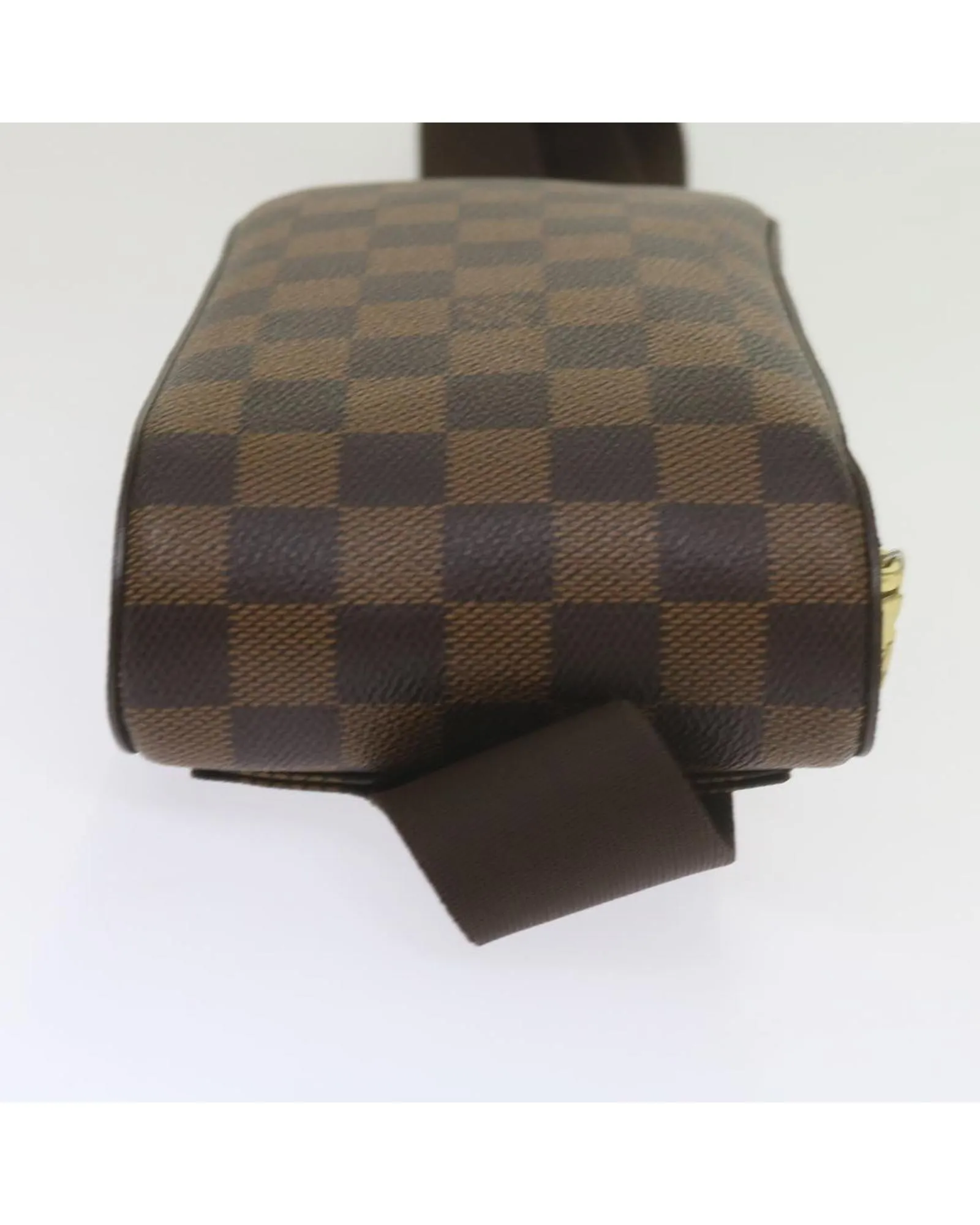 Damier Ebene Shoulder Bag with Dust Bag and Item Box