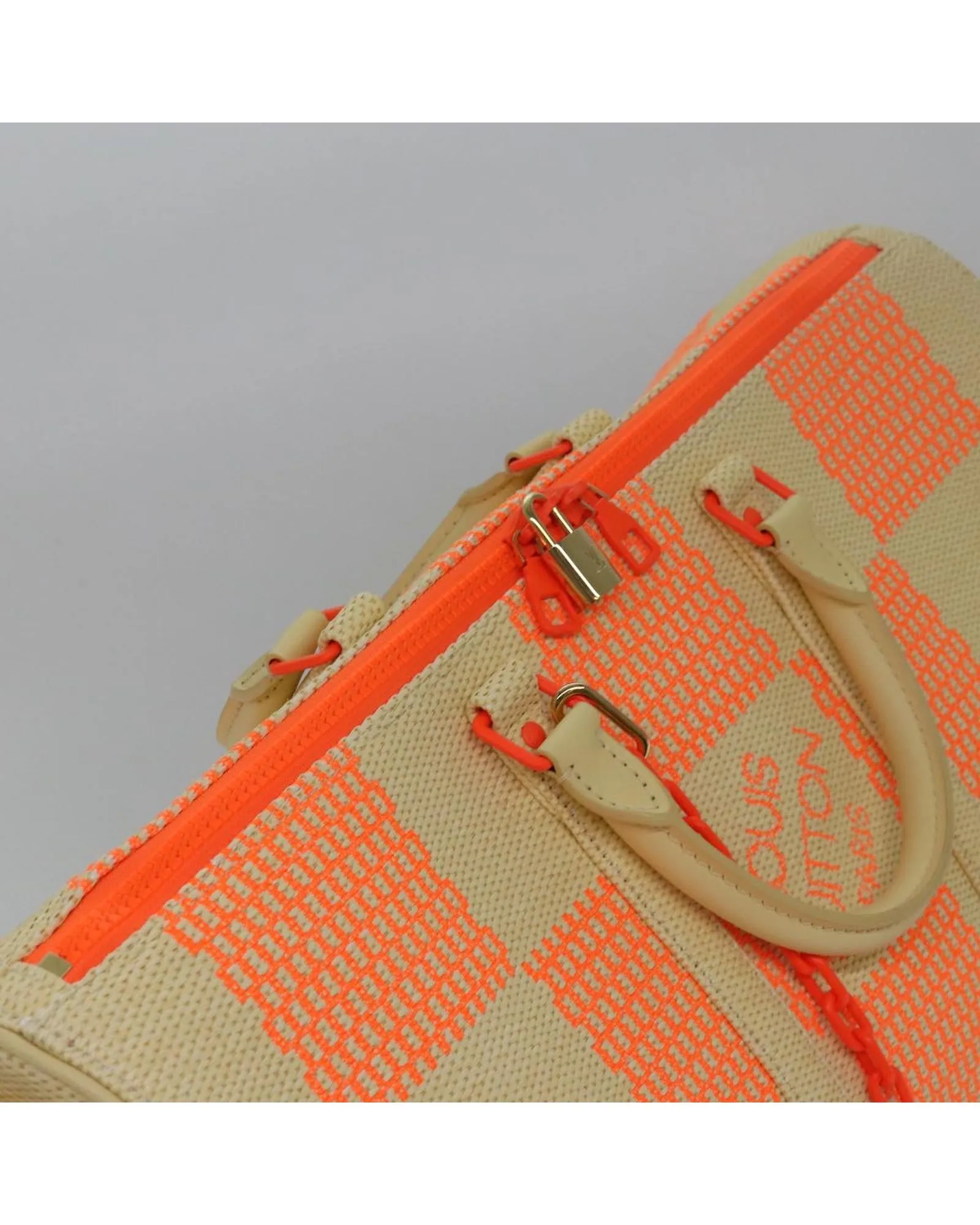Damier Giant Keepall Bandouliere 50 Bag with Accessories