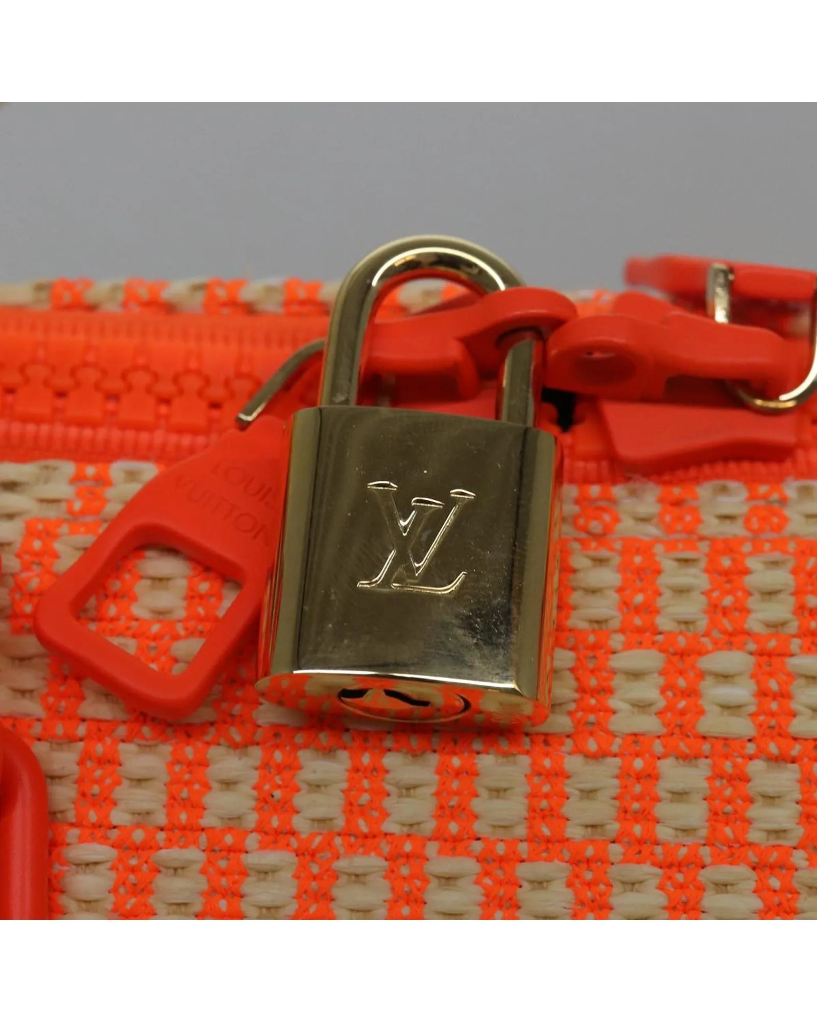 Damier Giant Keepall Bandouliere 50 Bag with Accessories