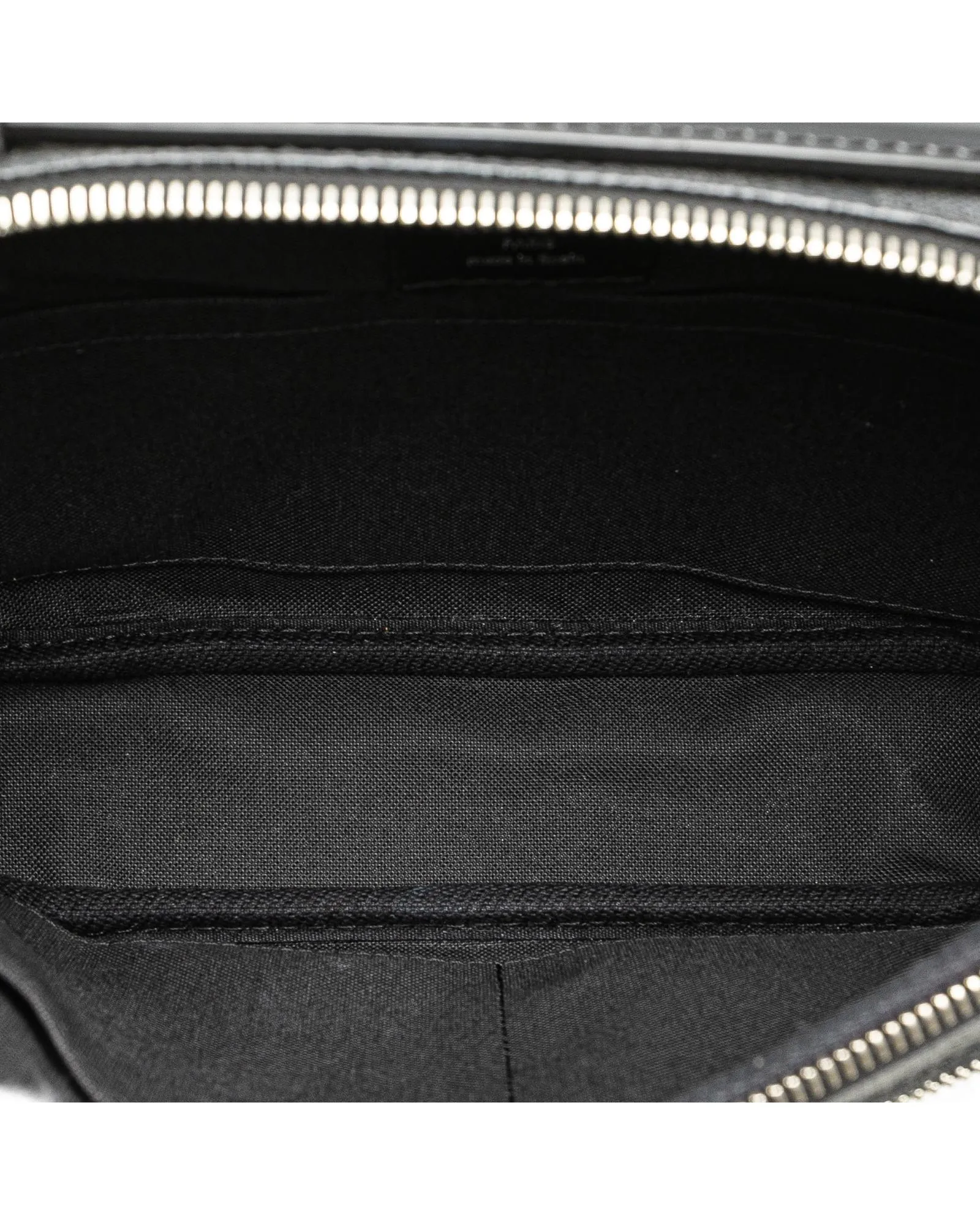 Damier Graphite Canvas Ambler with Leather Trim and Adjustable Waist Strap
