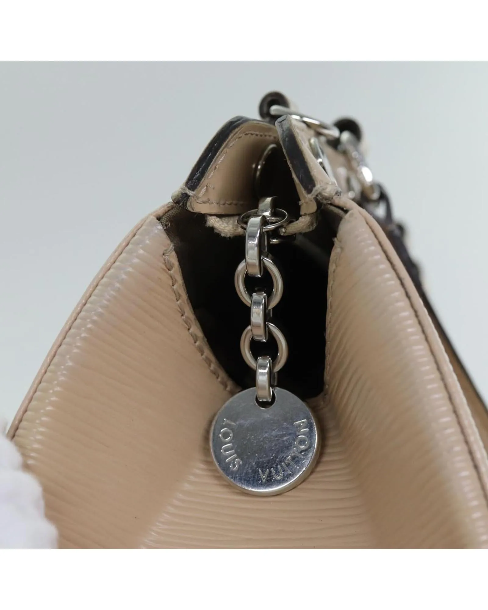 Epi Leather 2-Way Hand Bag with Shoulder Strap