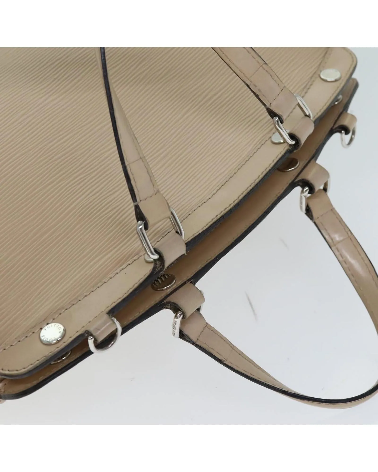 Epi Leather 2-Way Hand Bag with Shoulder Strap