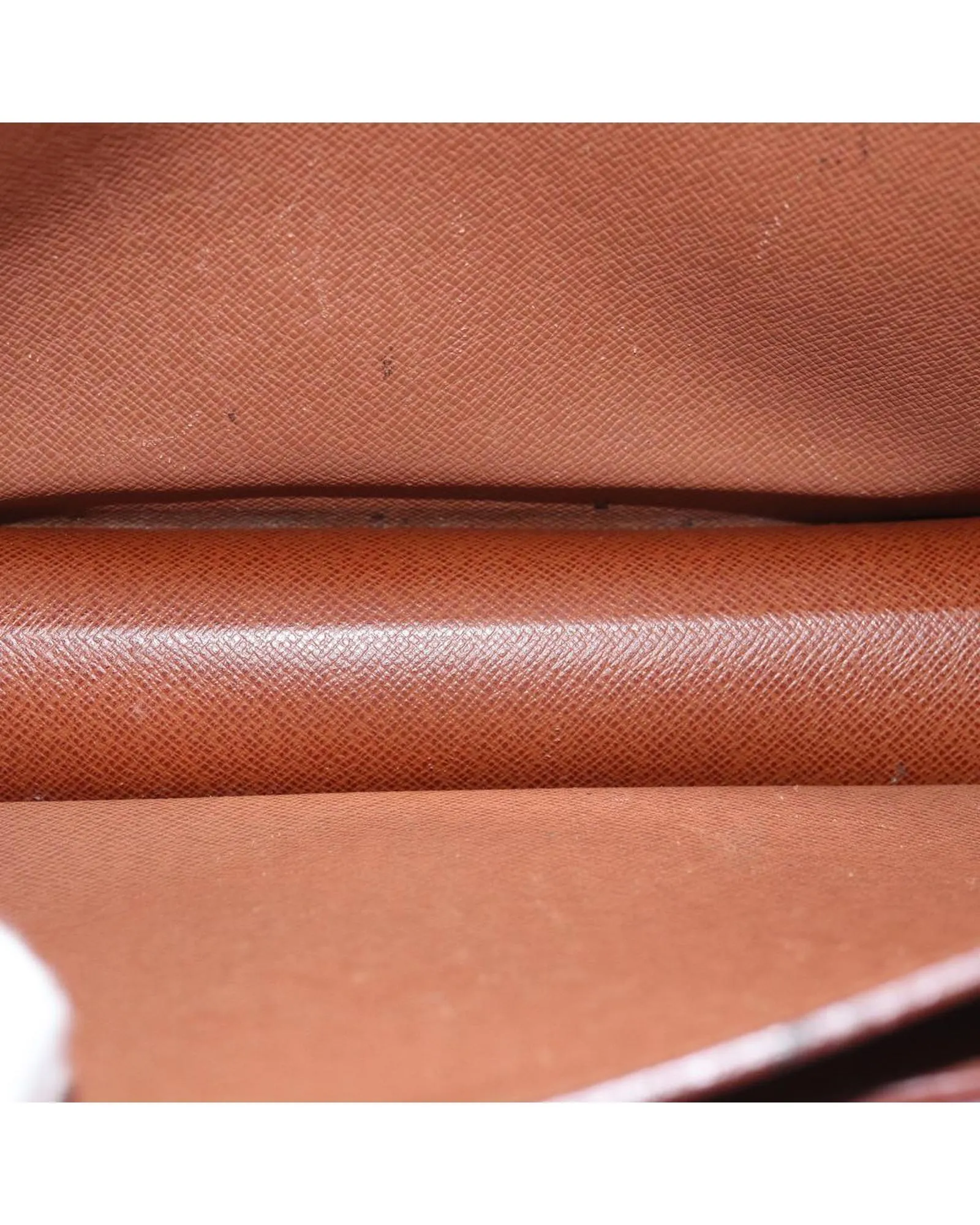 Epi Leather Dragonne Hand Bag with Zip Closure