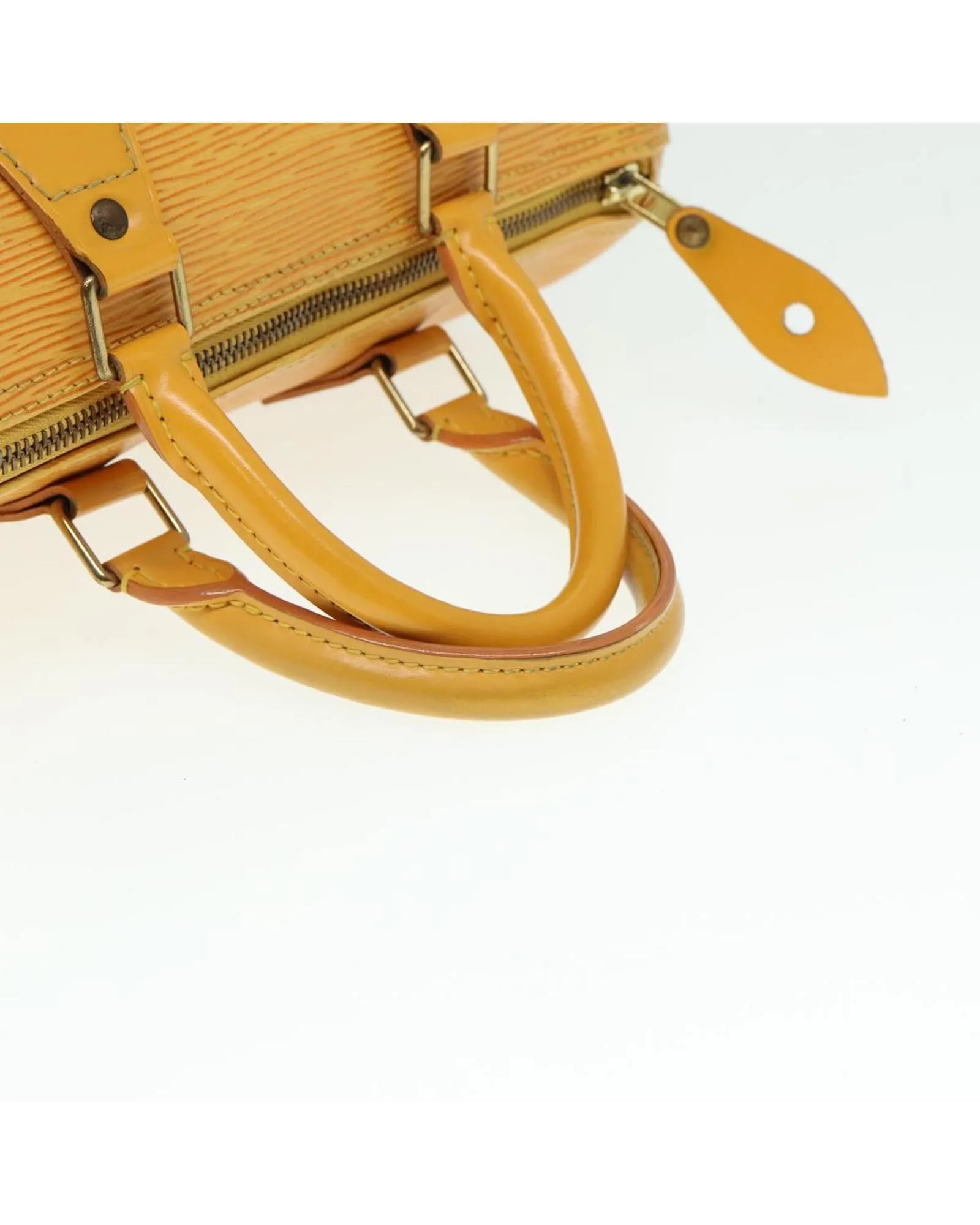 Epi Leather Hand Bag with Tassili Finish