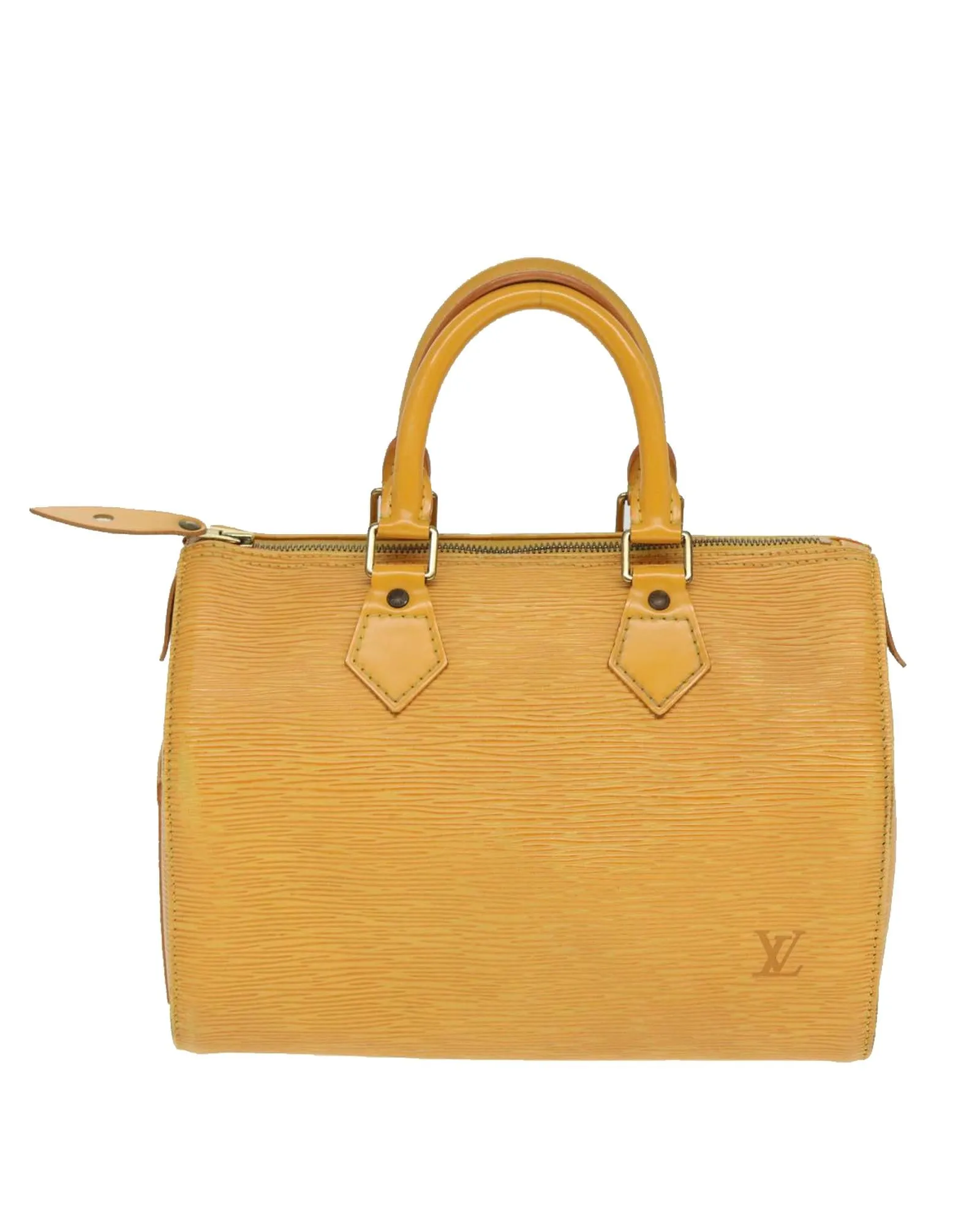 Epi Leather Hand Bag with Tassili Finish
