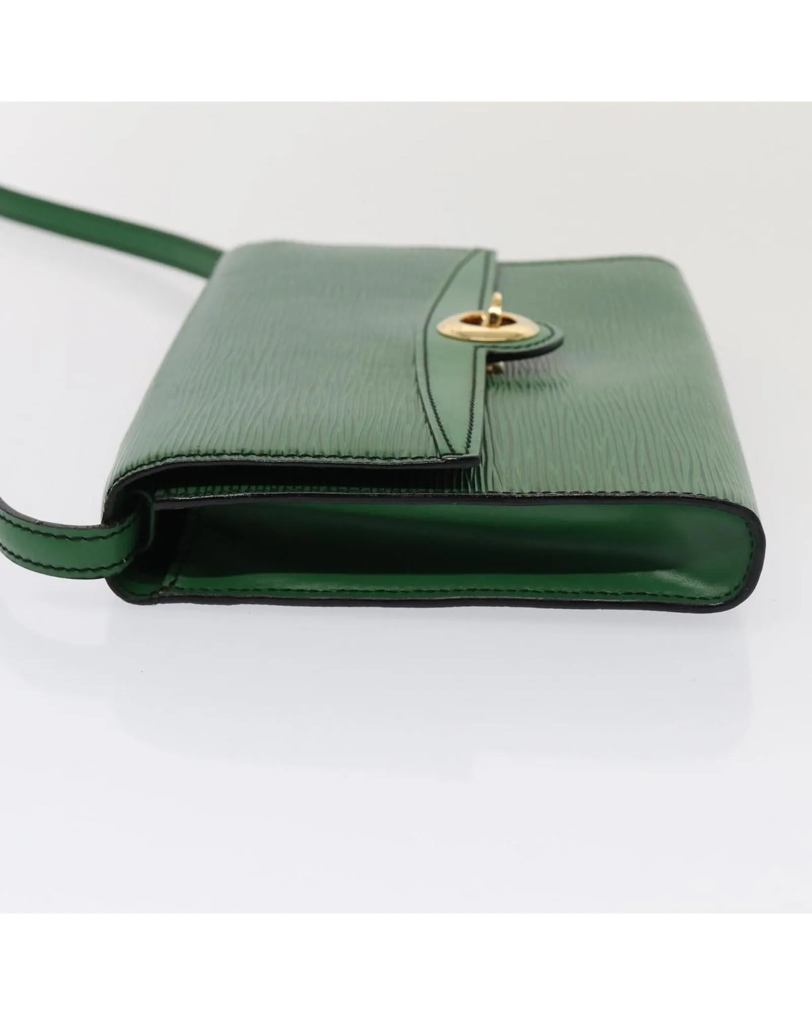 Epi Leather Pochette Arche Shoulder Bag with Strap