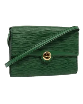 Epi Leather Pochette Arche Shoulder Bag with Strap