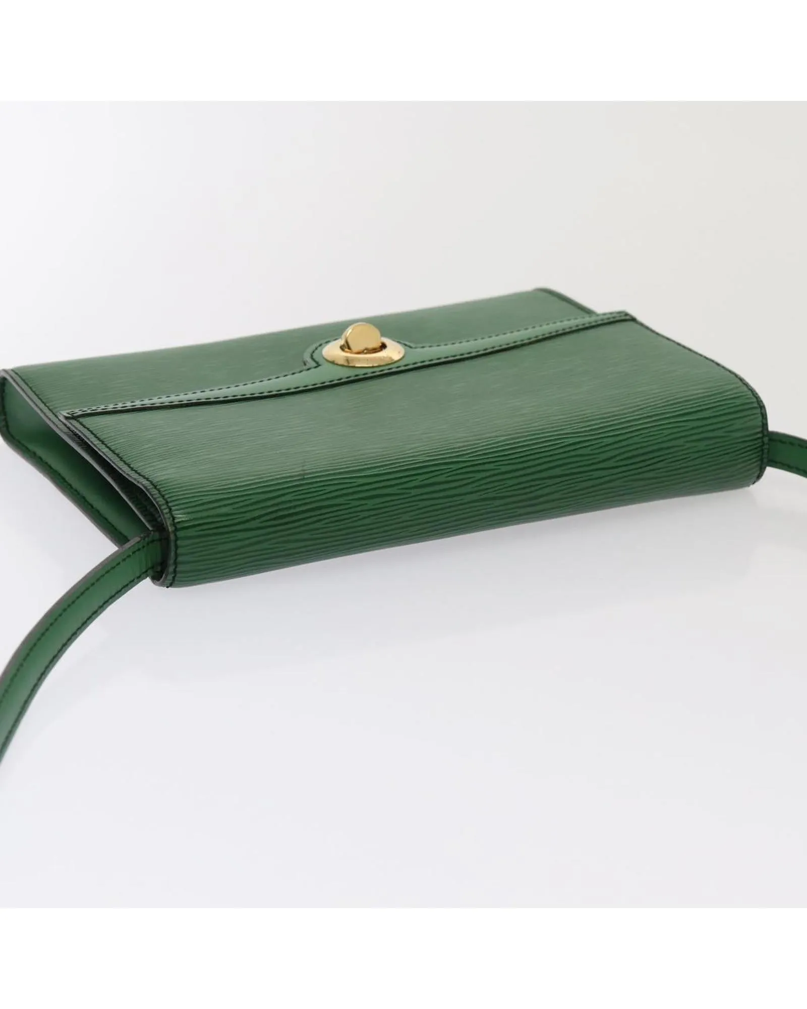 Epi Leather Pochette Arche Shoulder Bag with Strap