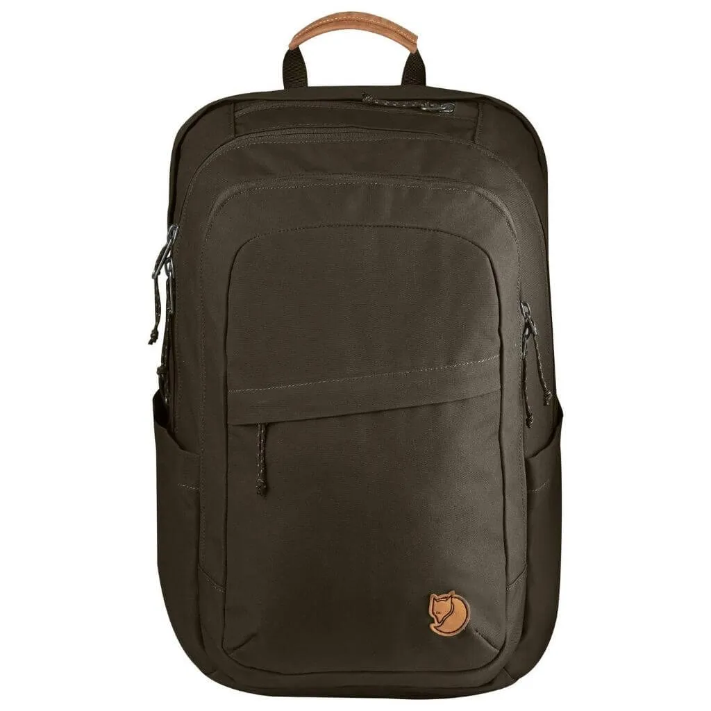 Fjallraven 15" Raven 28L Backpack - Dark Olive