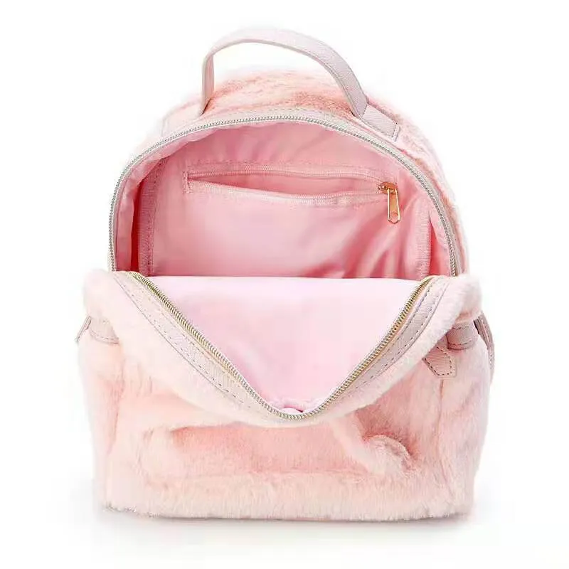 Fluffy Cinnamoroll Melody mini backpack