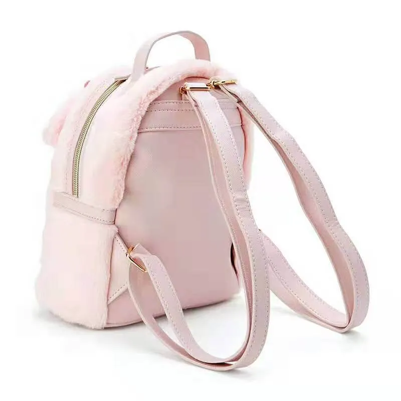 Fluffy Cinnamoroll Melody mini backpack