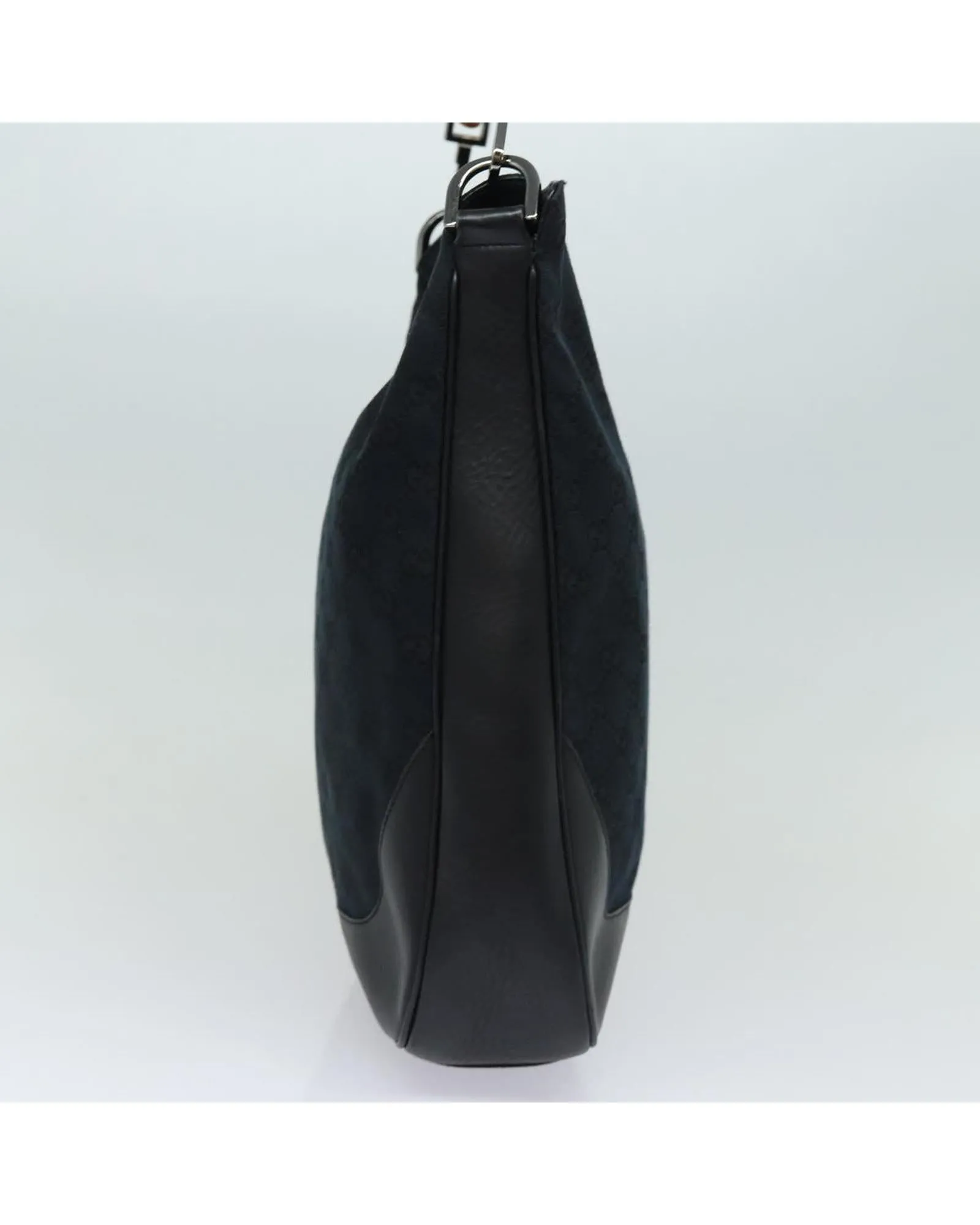 GG Canvas Hand Bag with Bamboo Handle