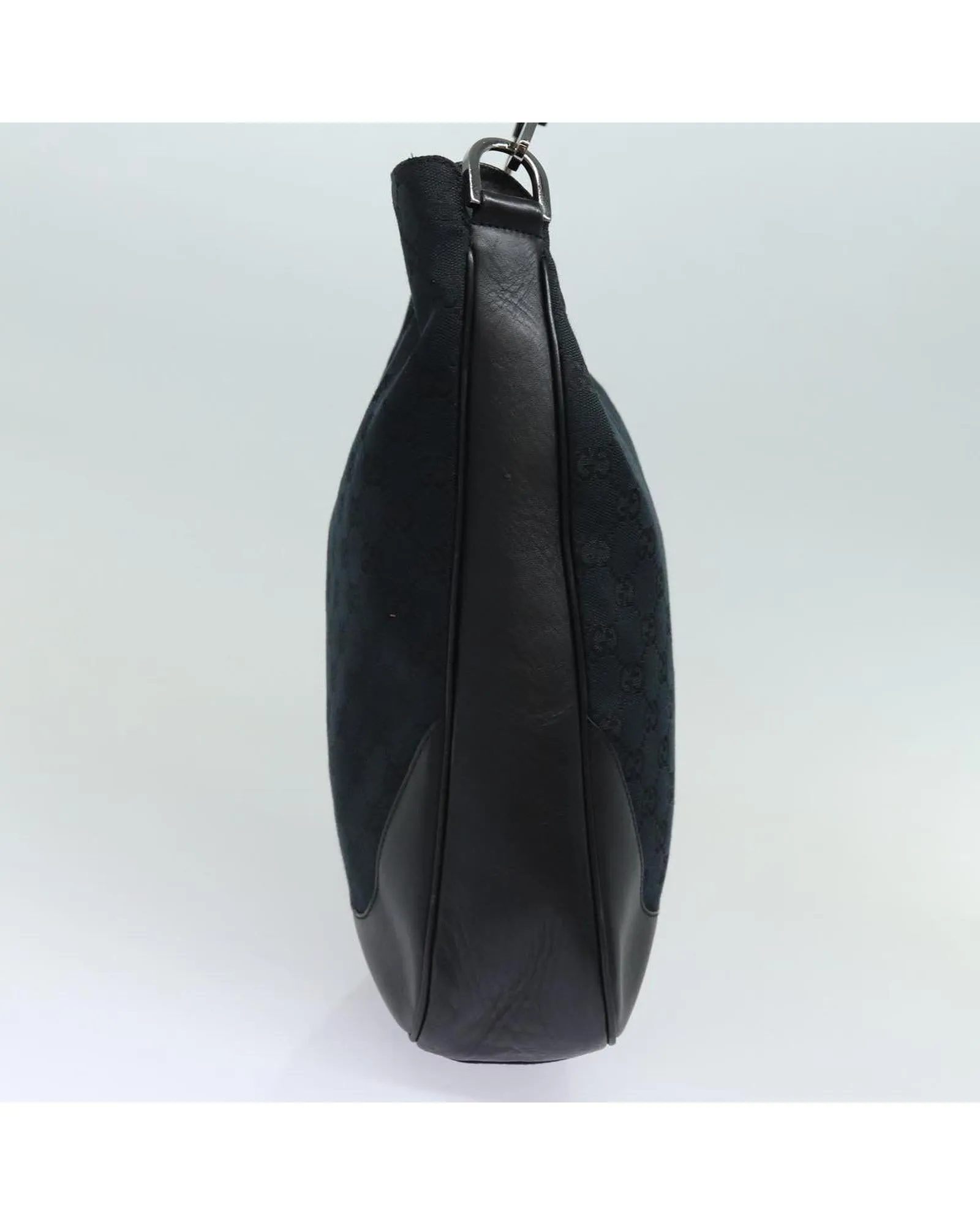GG Canvas Hand Bag with Bamboo Handle