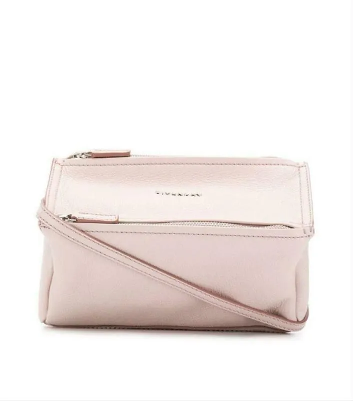 Givenchy Mini Pandora Sugar Pale Pink Leather Cross Body Bag