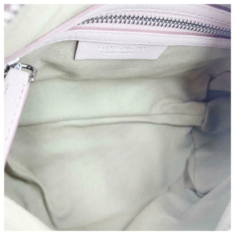 Givenchy Mini Pandora Sugar Pale Pink Leather Cross Body Bag
