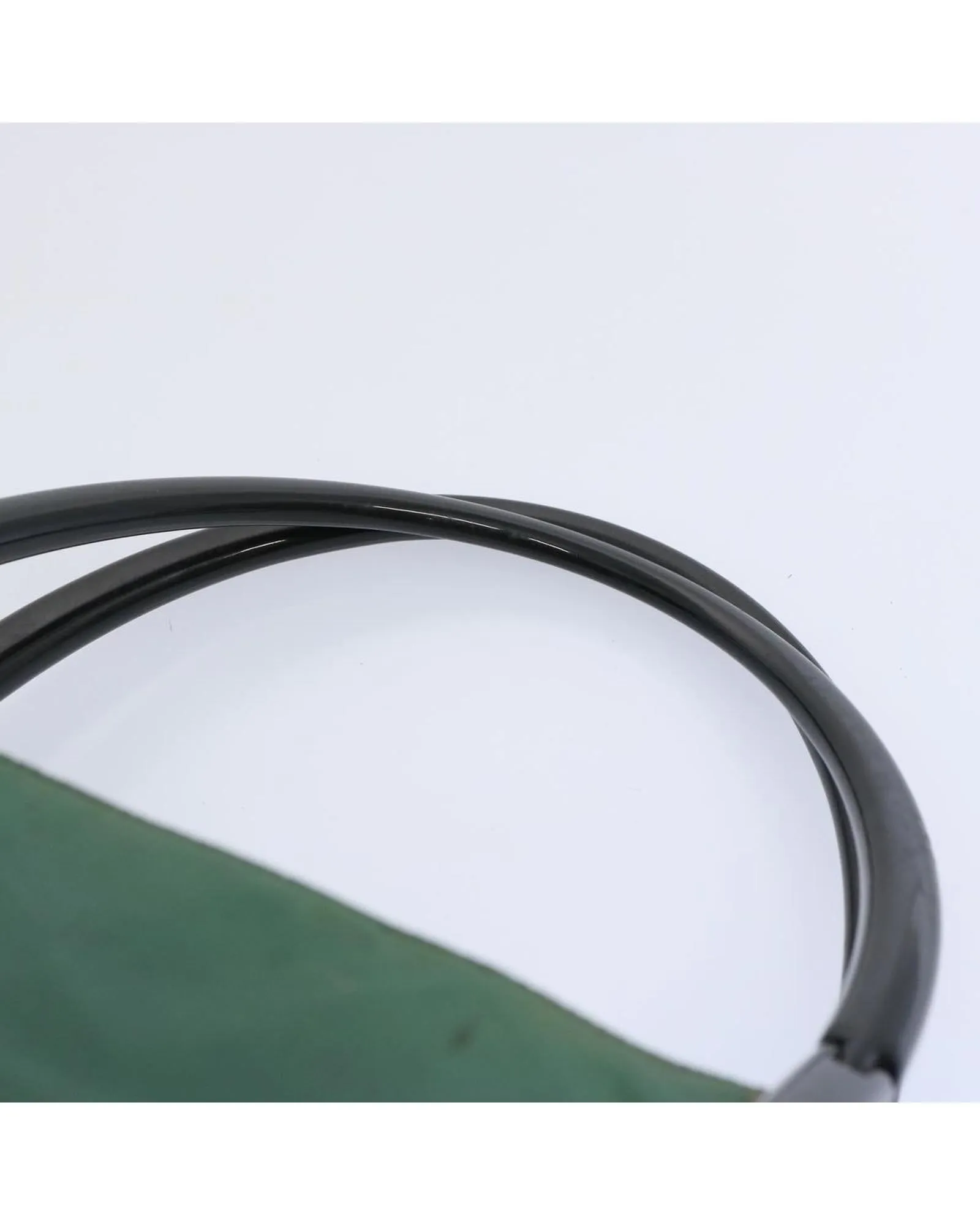 Green Nylon Shoulder Bag with Accessory - Italian Made
